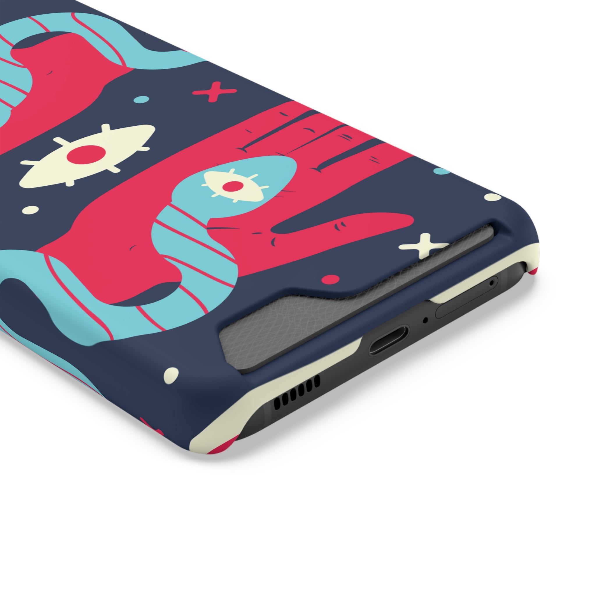 Mystical Phone Case with Card Holder - Boho Chic Style, Unique Design for Everyday Use, Perfect Gift for Creatives, Eye-Catching [...]