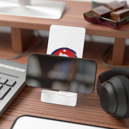 Stylish Smartphone Display Stand, Modern Phone Holder, Desk Organizer, Gift for Tech Lovers, Home Office Decor, Decorative Phone Stand