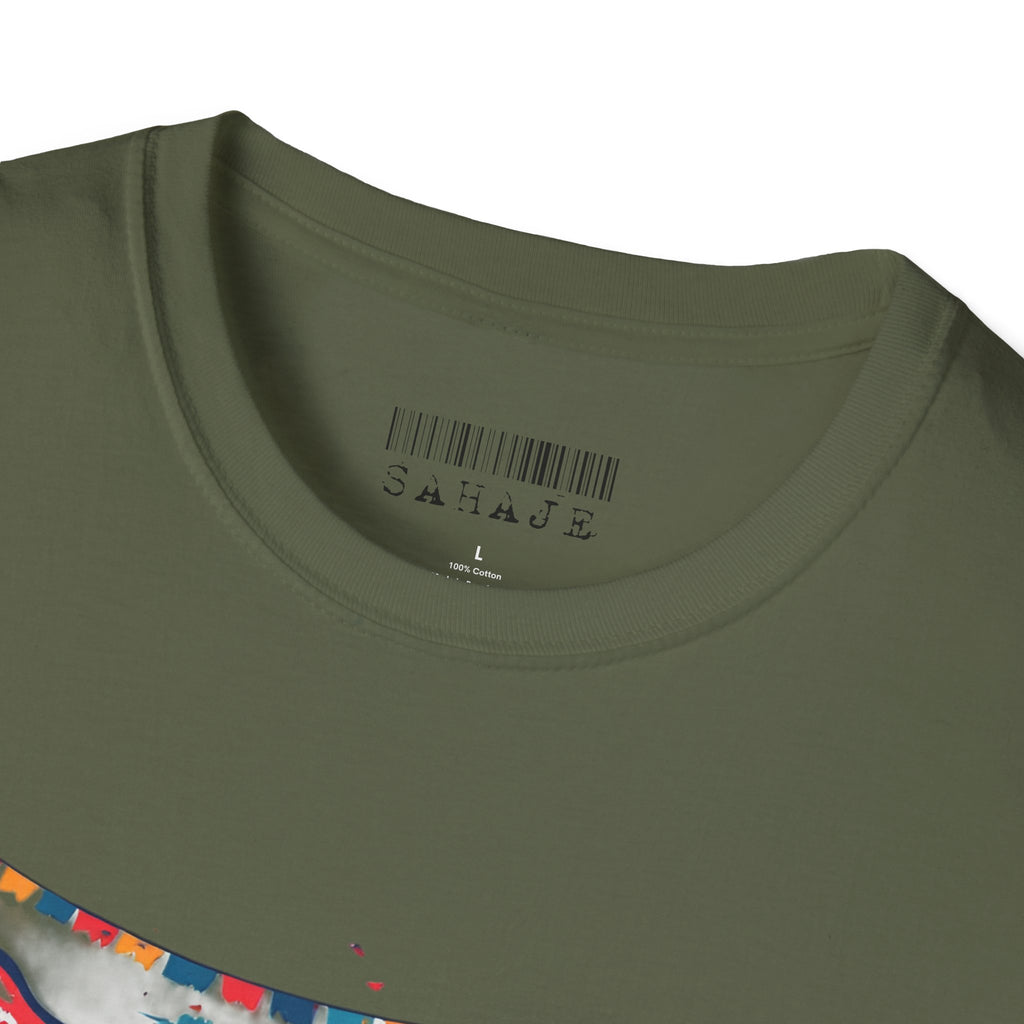 Nepal Mountain Sunrise T-Shirt — Retro Trekking Graphic Tee