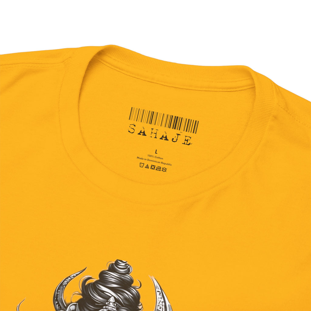 Shiva Portrait Tee — Hindu God Shiva Graphic T-Shirt