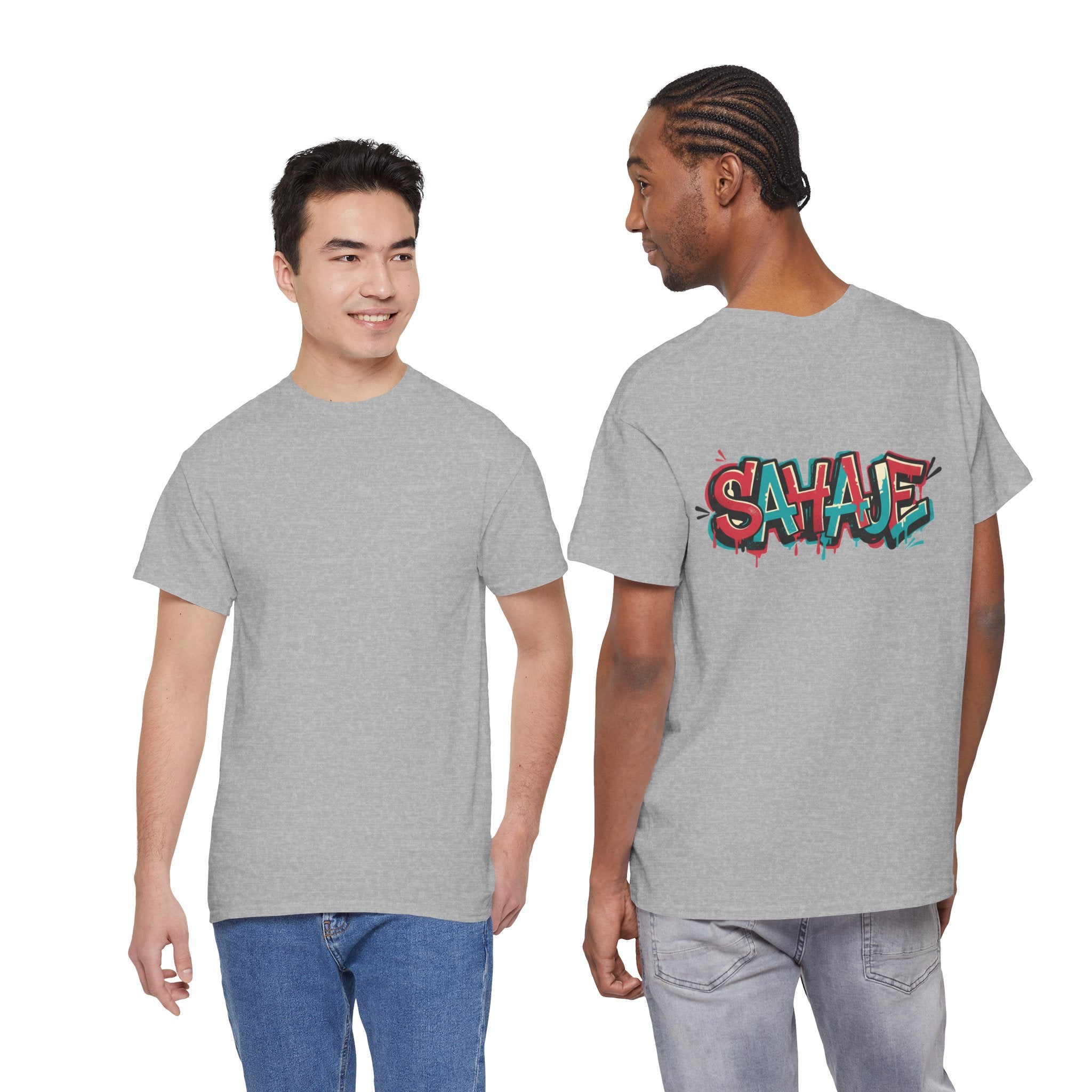 Graffiti "SAVAJE" Tee - Urban Streetwear Graphic T-Shirt
