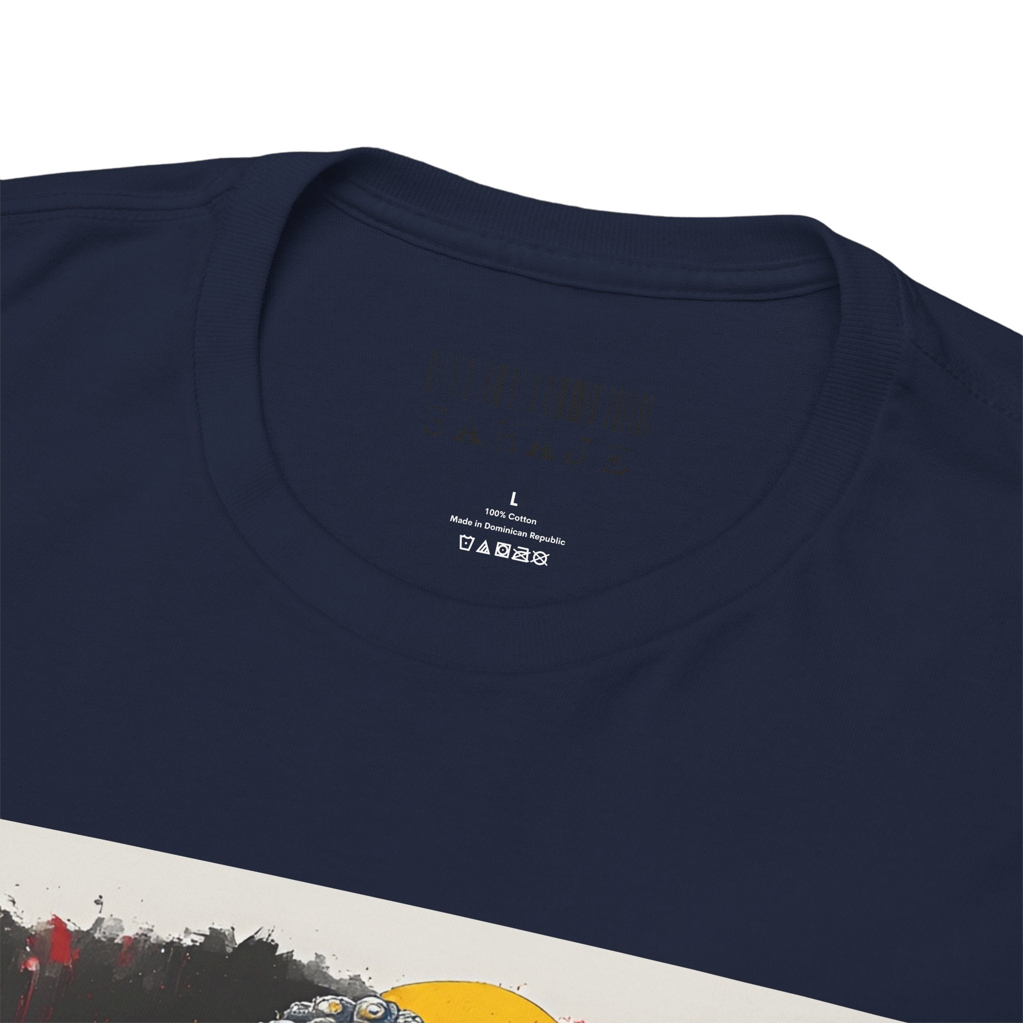 Buddha Peace Tee — Colorful Buddha & Doves Graphic T-Shirt