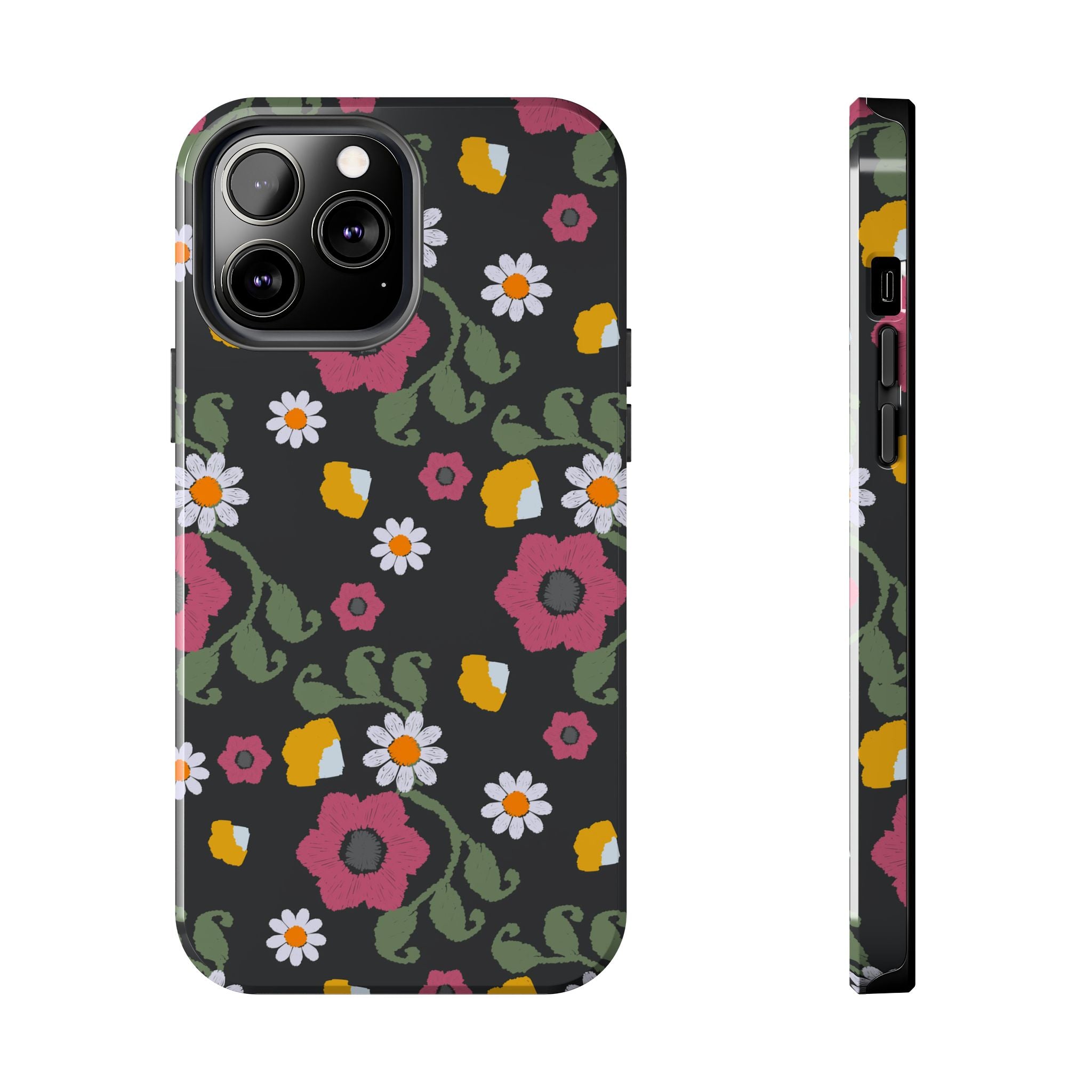 Floral Tough Phone Cases | Vibrant Protection for Everyday Use | Gift for Her, Trendy Accessories, Birthday, Mother's Day