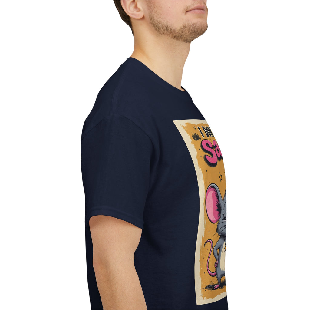 I Don't Give A Snair! Tee — Funny Mouse & Cat Graphic T-Shirt