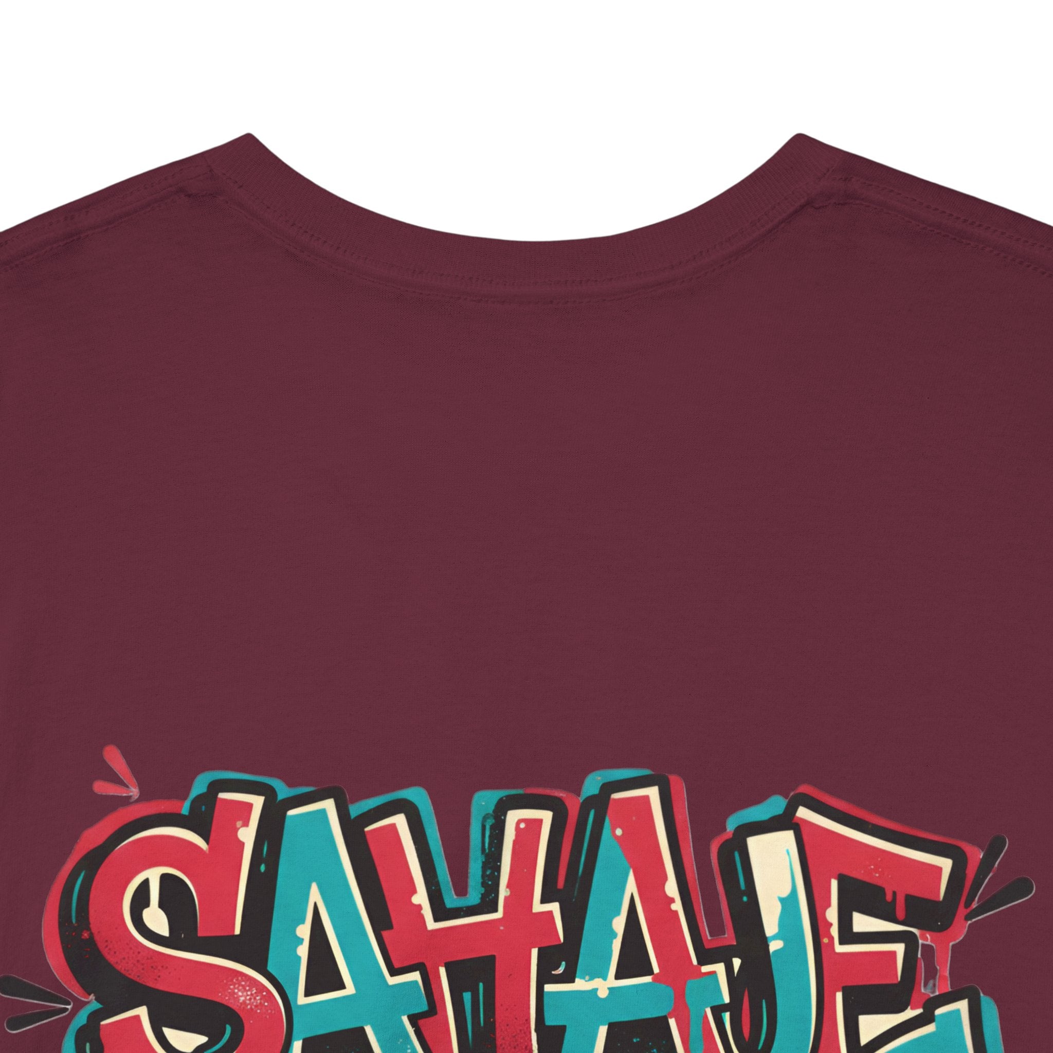 Graffiti "SAVAJE" Tee - Urban Streetwear Graphic T-Shirt