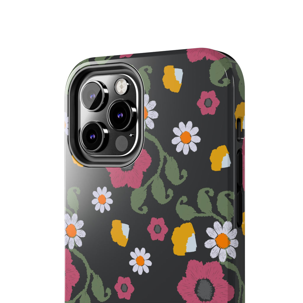 Floral Tough Phone Cases | Vibrant Protection for Everyday Use | Gift for Her, Trendy Accessories, Birthday, Mother's Day