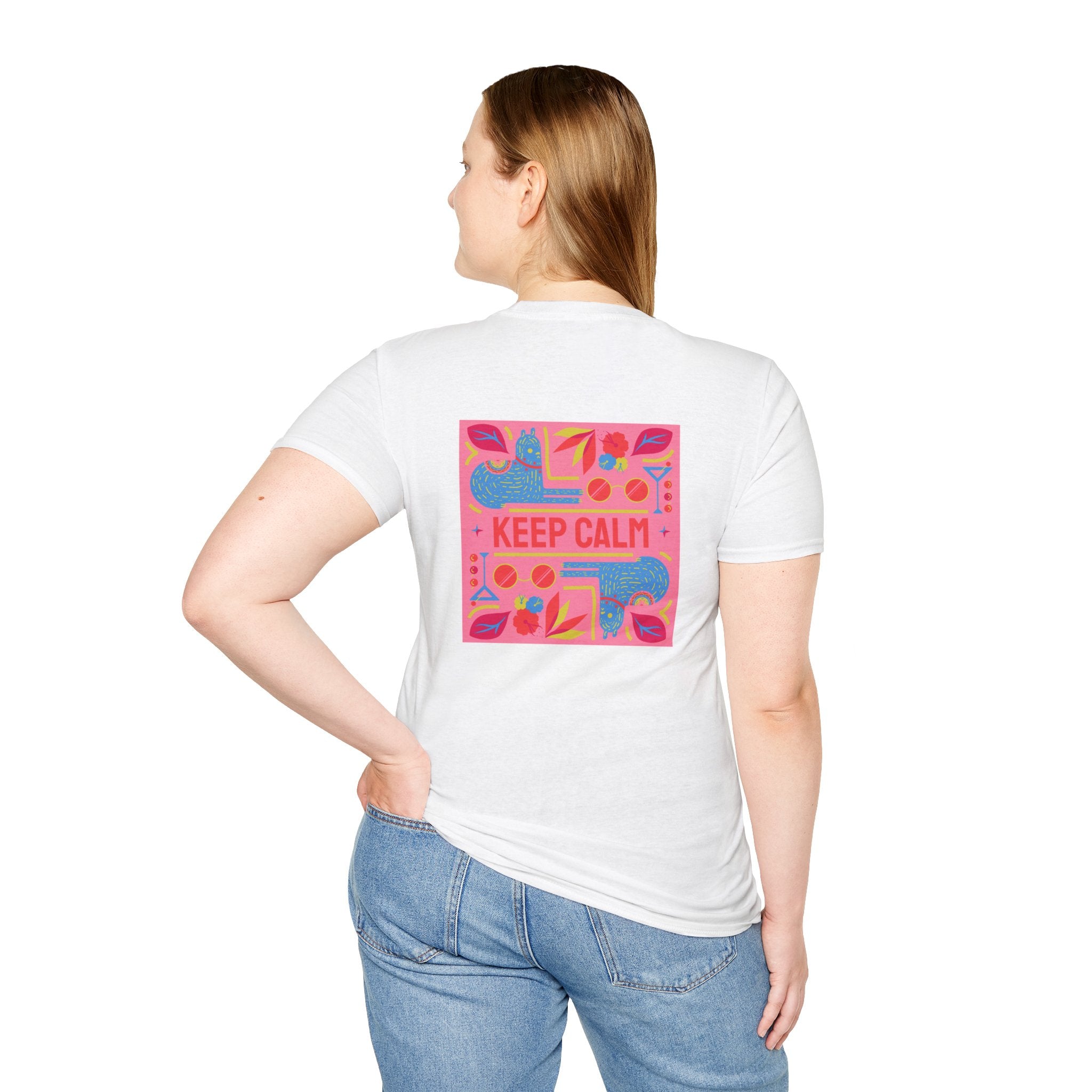 Keep Calm Floral Graphic T-Shirt