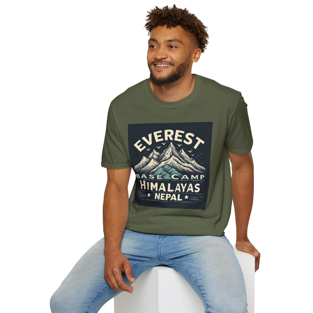 Everest Base Camp T-Shirt – Himalayas Nepal Vintage Mountain Tee