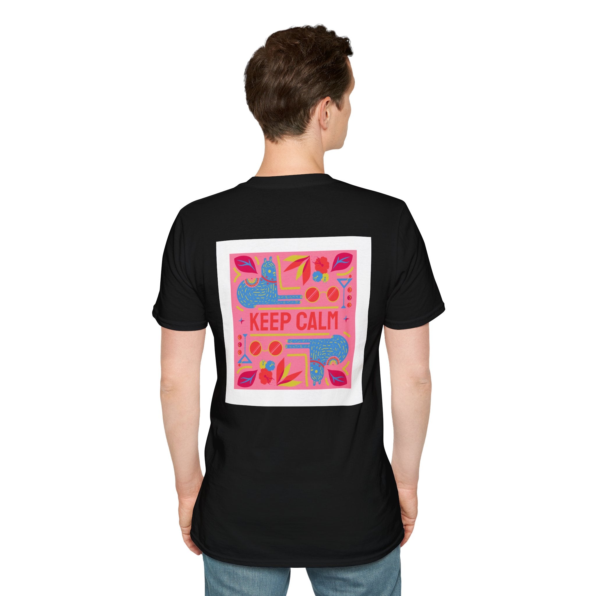 Keep Calm Floral Graphic T-Shirt