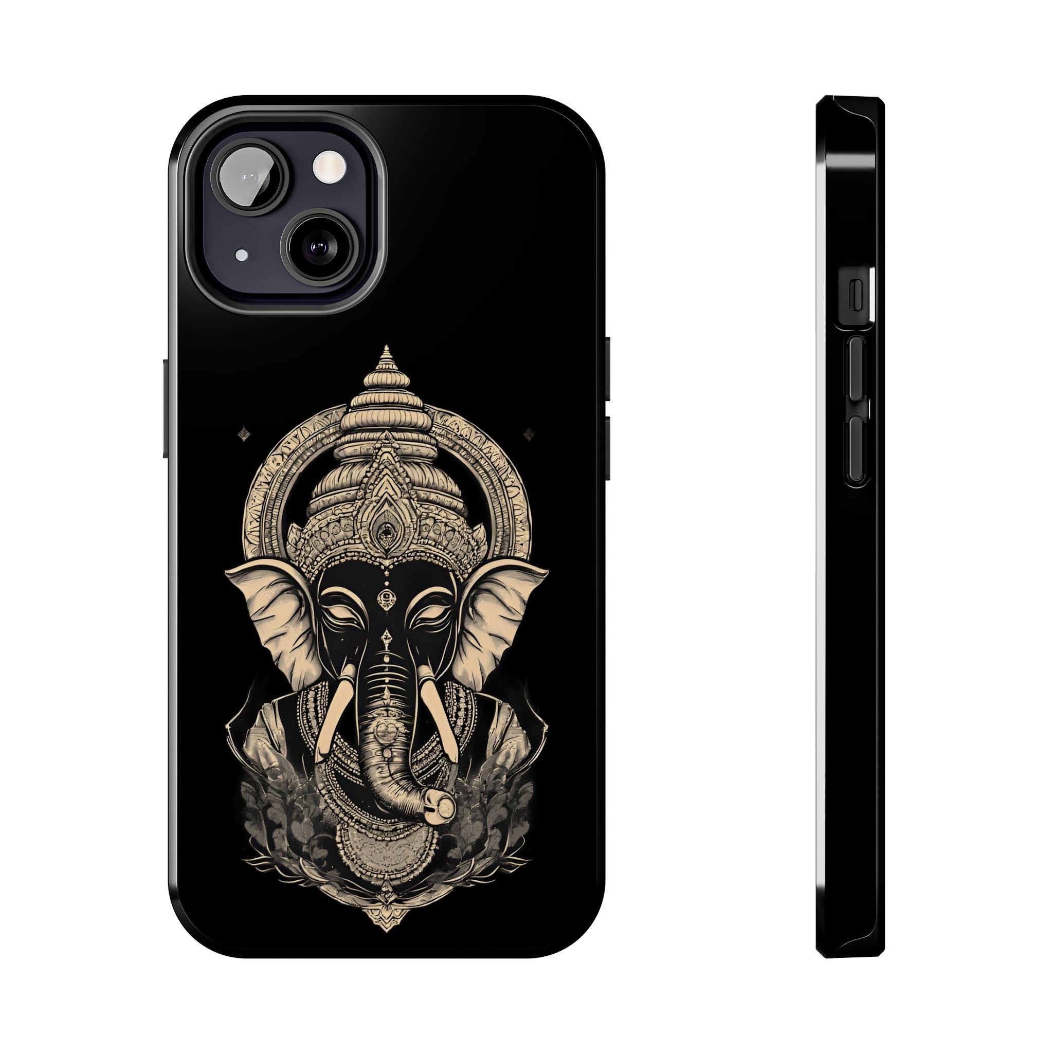 Ganesha Tough Phone Case — Protective Hindu Elephant Design