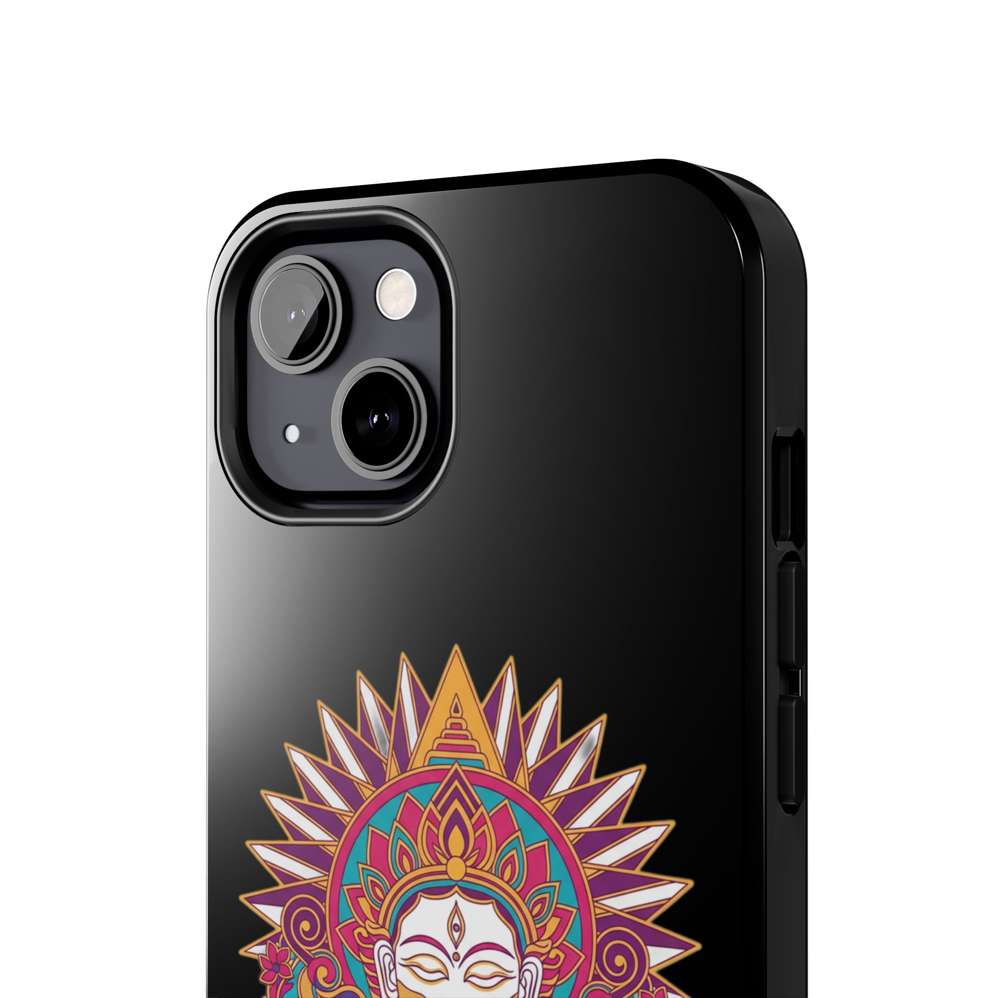 Buddha Mandala Tough Phone Case — Protective Spiritual iPhone Cover