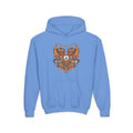 Youth Hoodie — Rustic Peace Mandala Graphic
