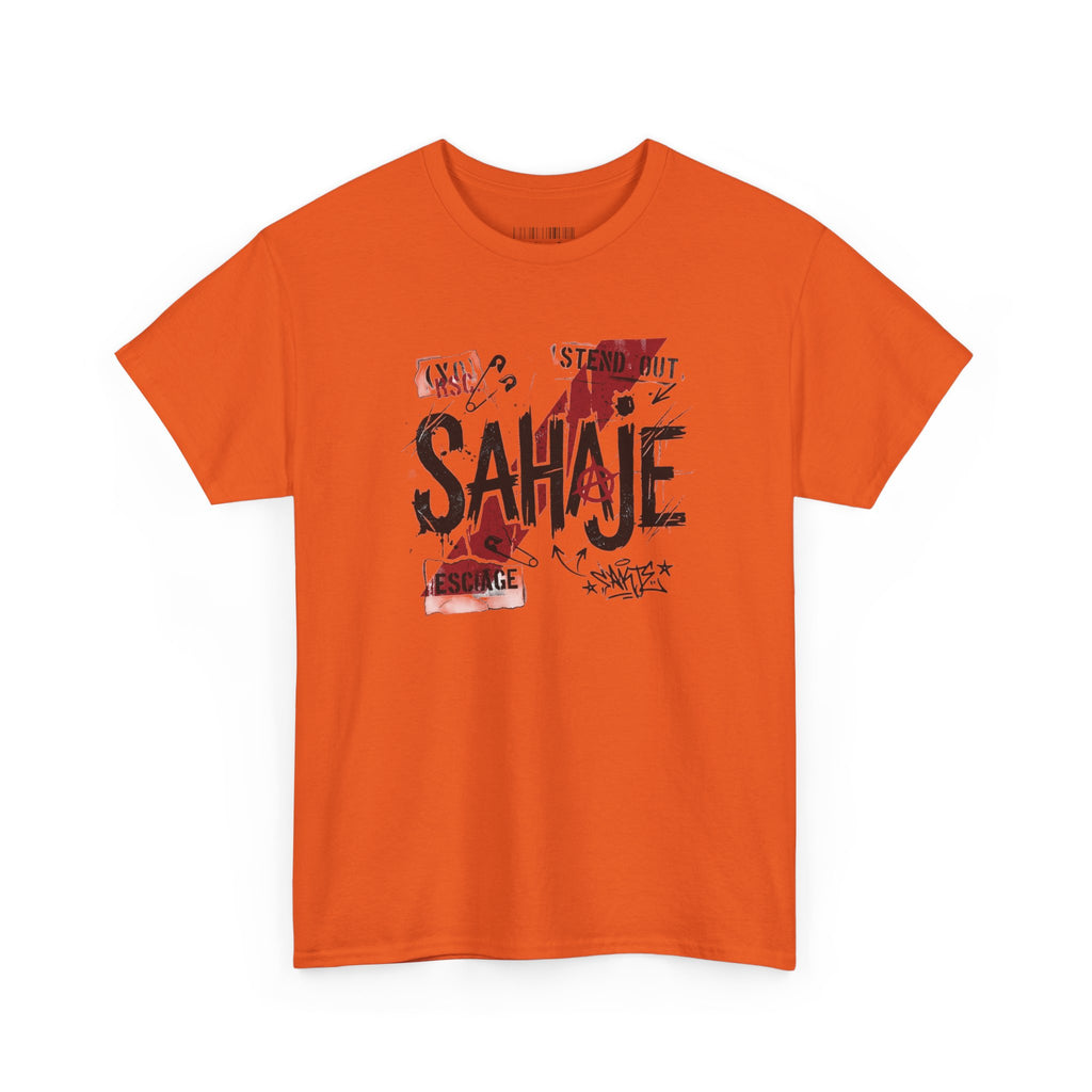 Sahaje Graphic Tee — Street Art Urban Casual T-Shirt
