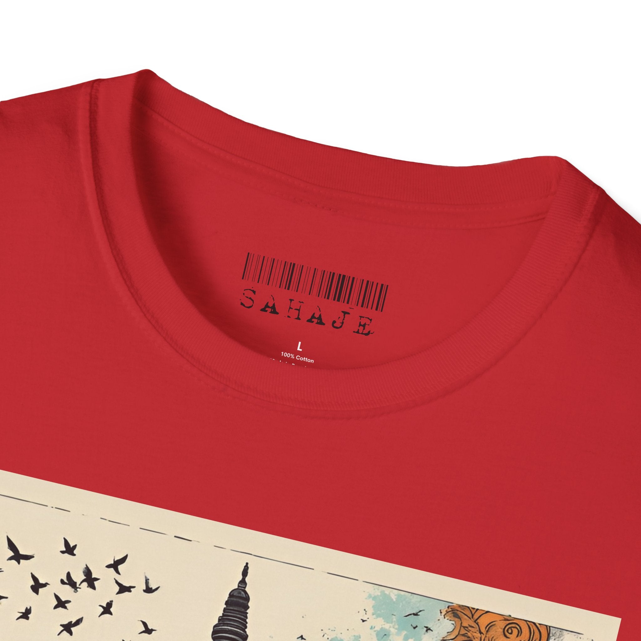 Kathmandu Vintage Travel T-Shirt – Retro Nepal Skyline Graphic Tee, Cultural Tourism Design