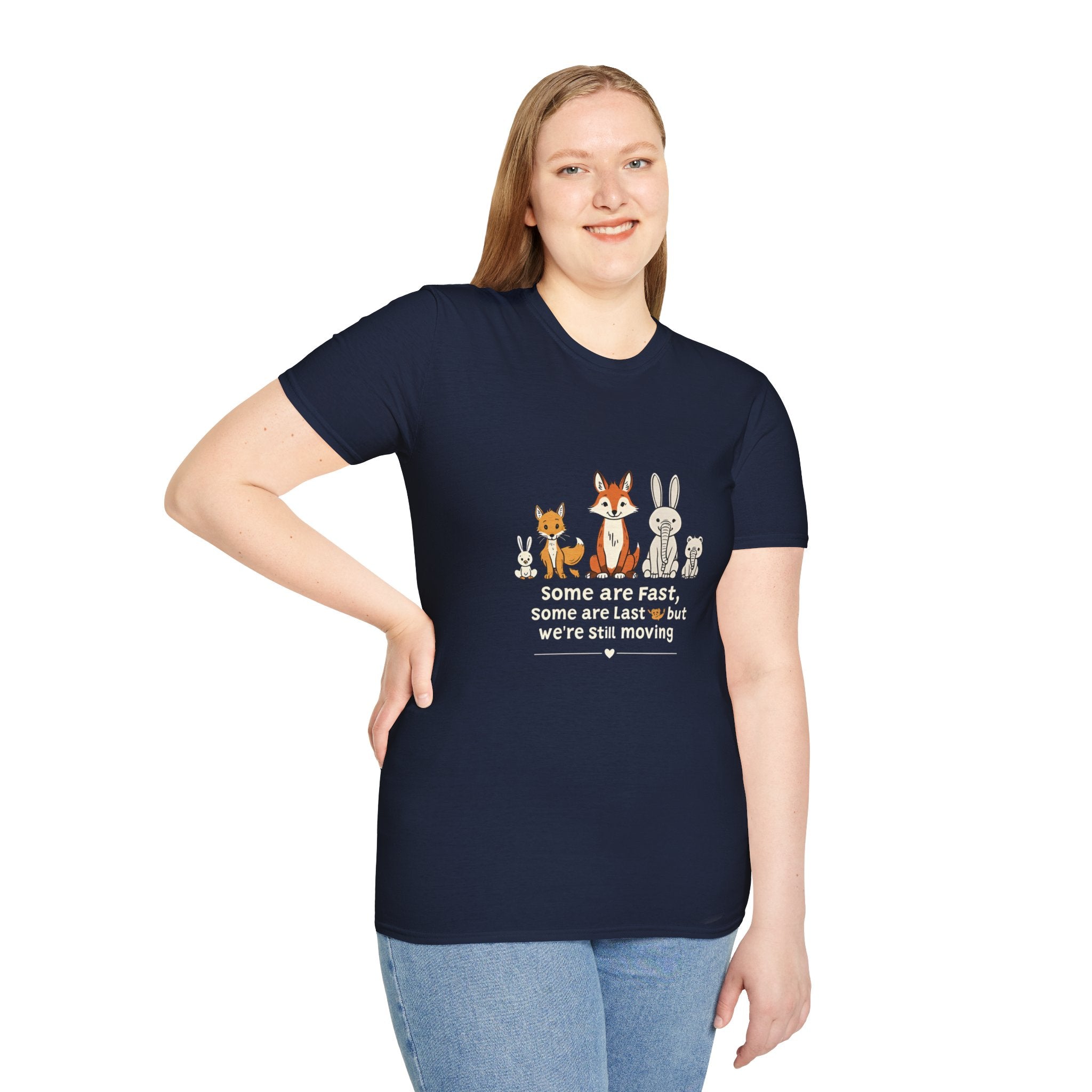 Woodland Friends T-Shirt — Cute Fox, Bunny & Squirrel Graphic