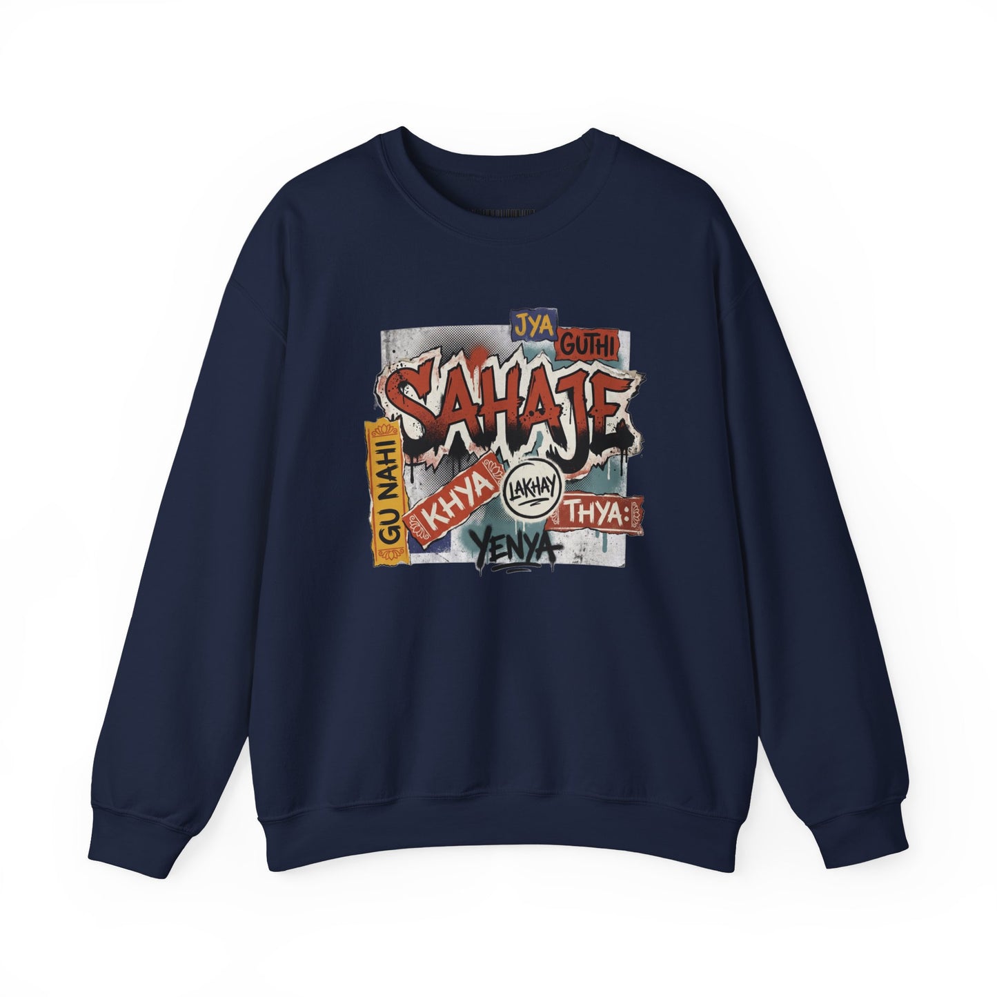Sahajee Graphic Crewneck Sweatshirt — Urban Tagline Streetwear