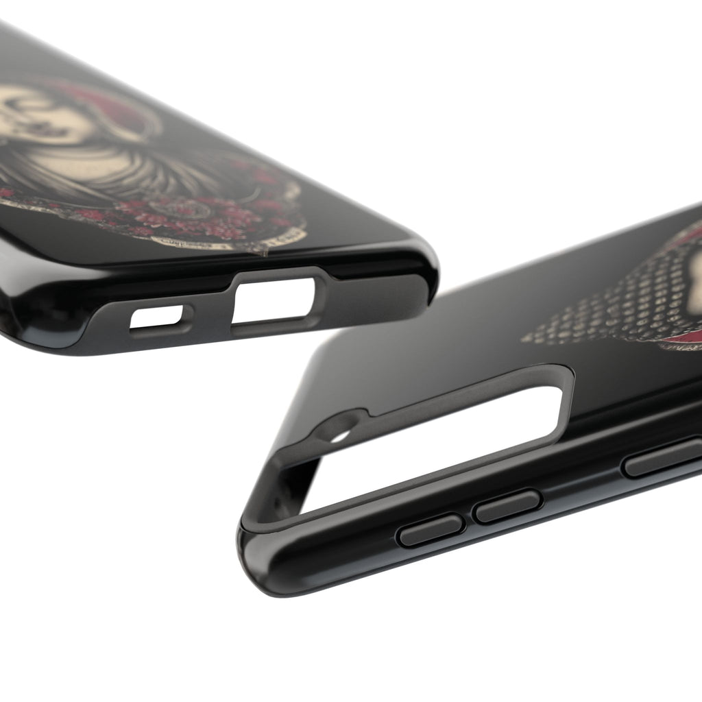 Buddha Floral Tough Phone Case — Protective Spiritual Phone Cover