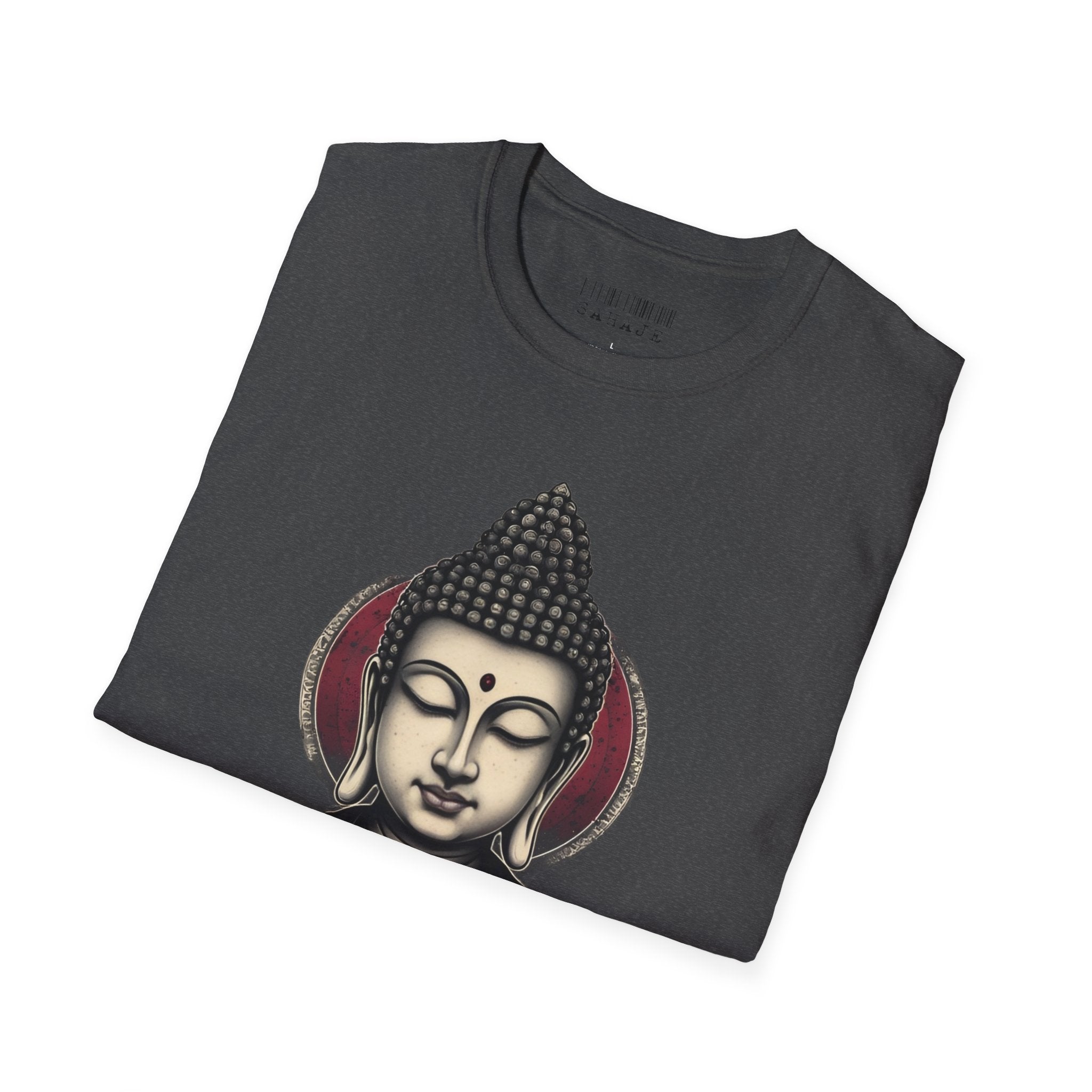 Buddha Portrait T-Shirt — Zen Meditation Graphic Tee
