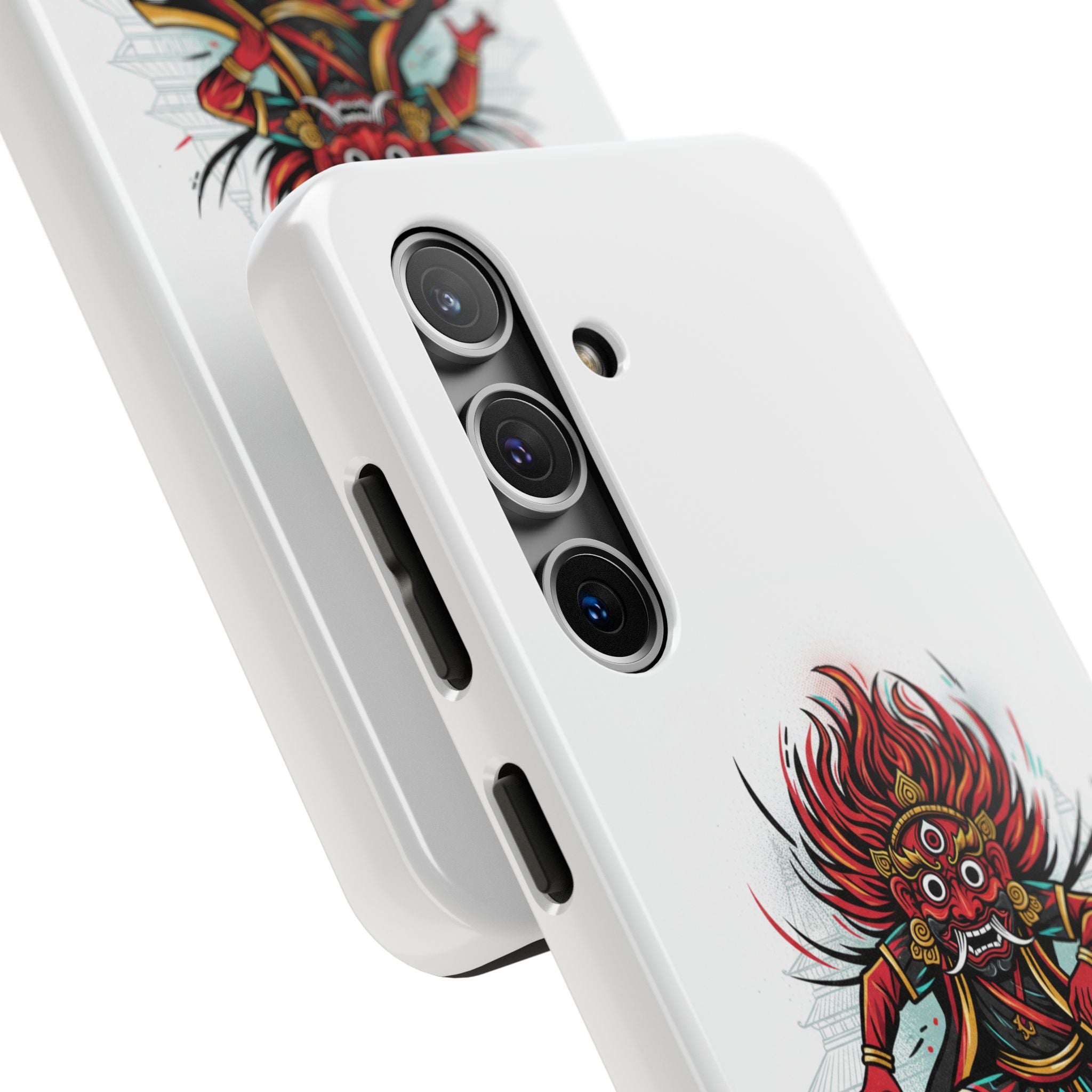 Bhairava Tough Phone Case — Bold Hindu Deity Protective Cover