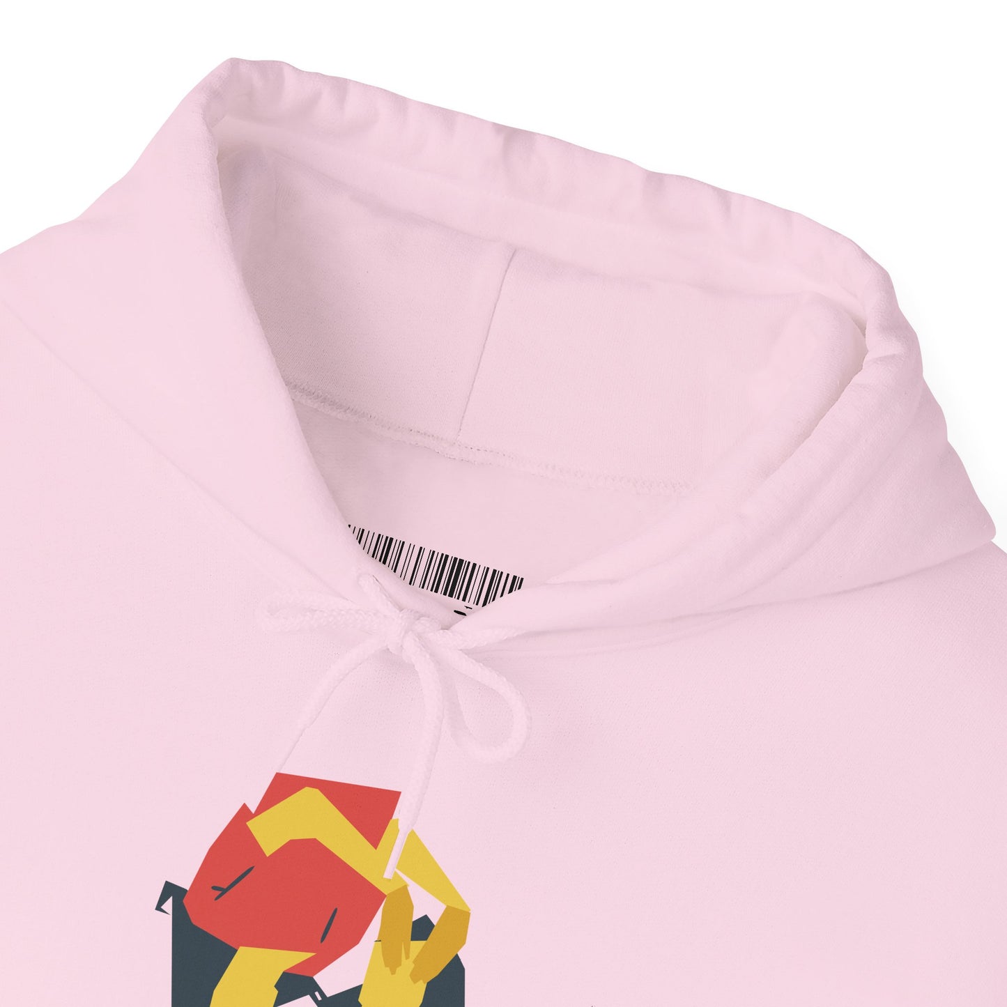 Fox Recycling Symbol Hoodie — Geometric Fox Eco-Friendly Design