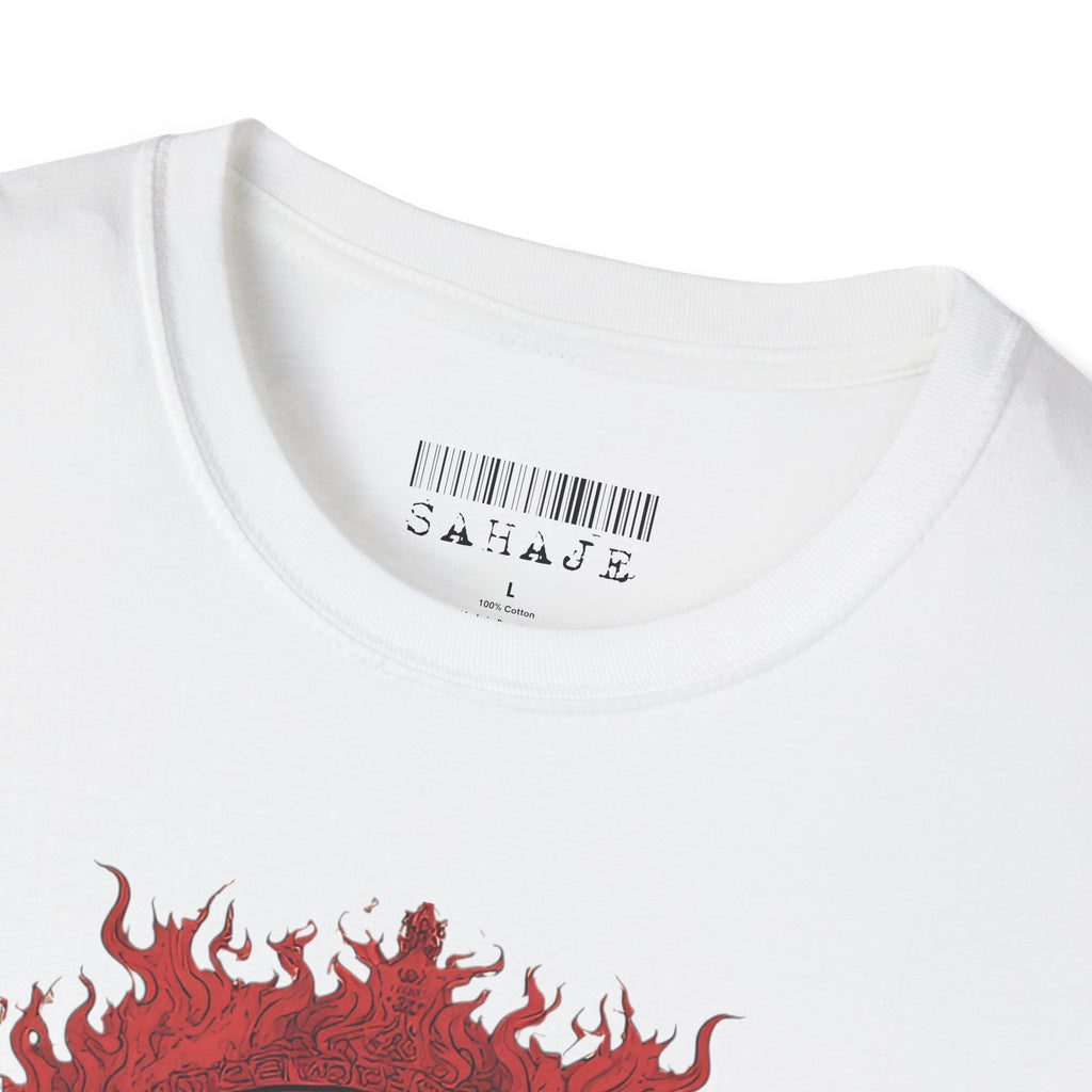 Buddha Lotus Meditation T-Shirt — Zen Buddhist Graphic Tee
