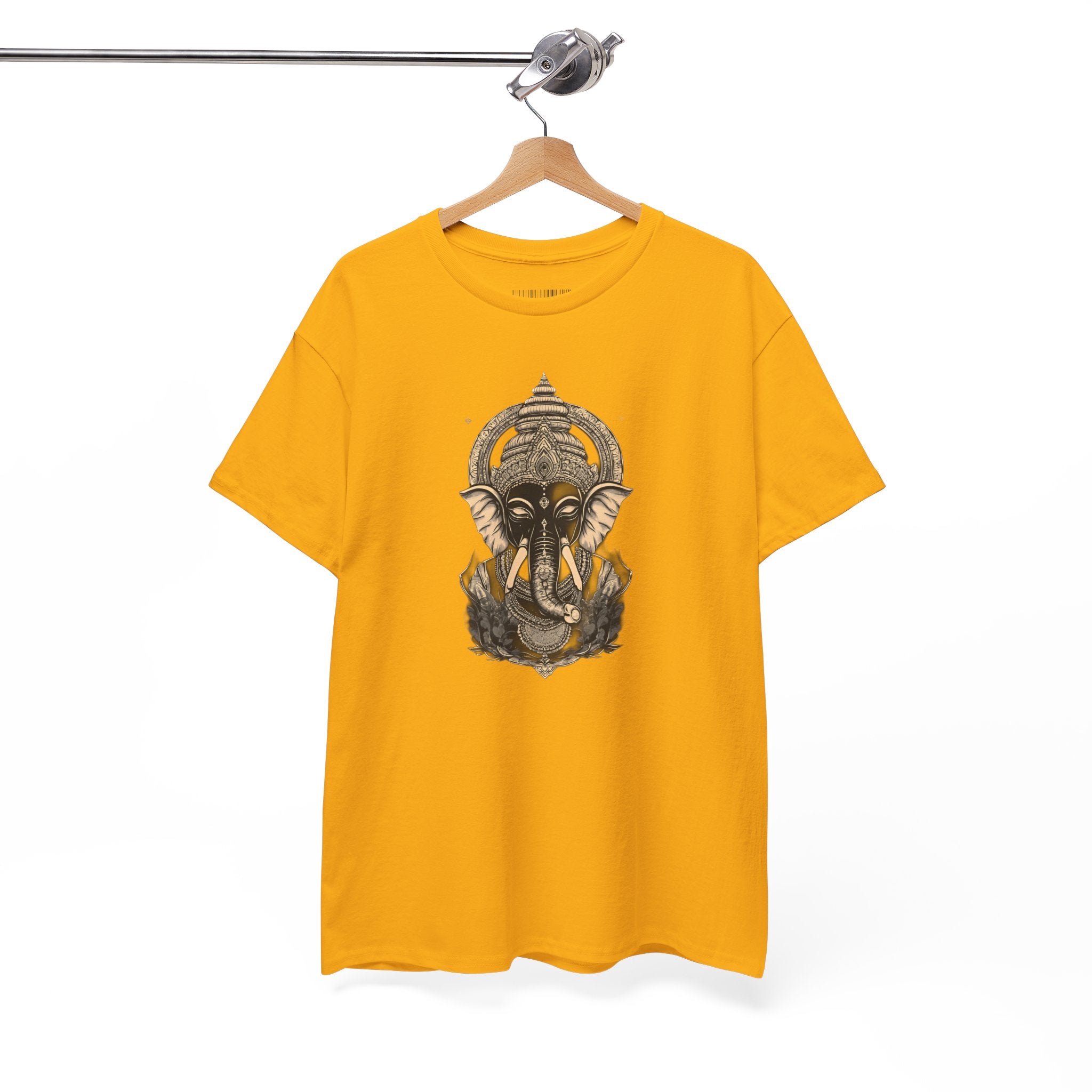 Elephant Mandala T‑Shirt — Spiritual Ganesha-Inspired Graphic Tee