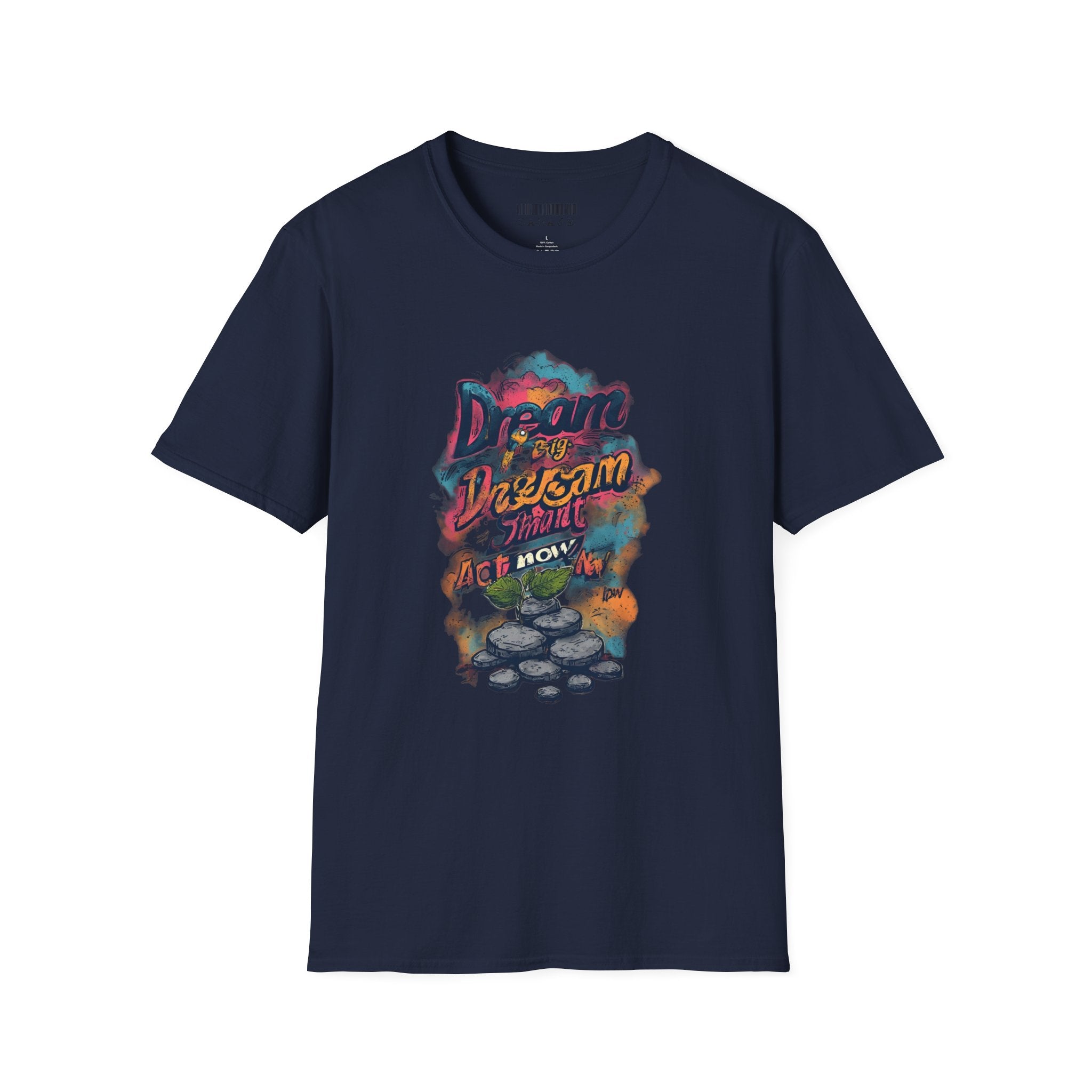 Dream Bigger Graphic T-Shirt — "Dream. Design. Do." Inspirational Tee