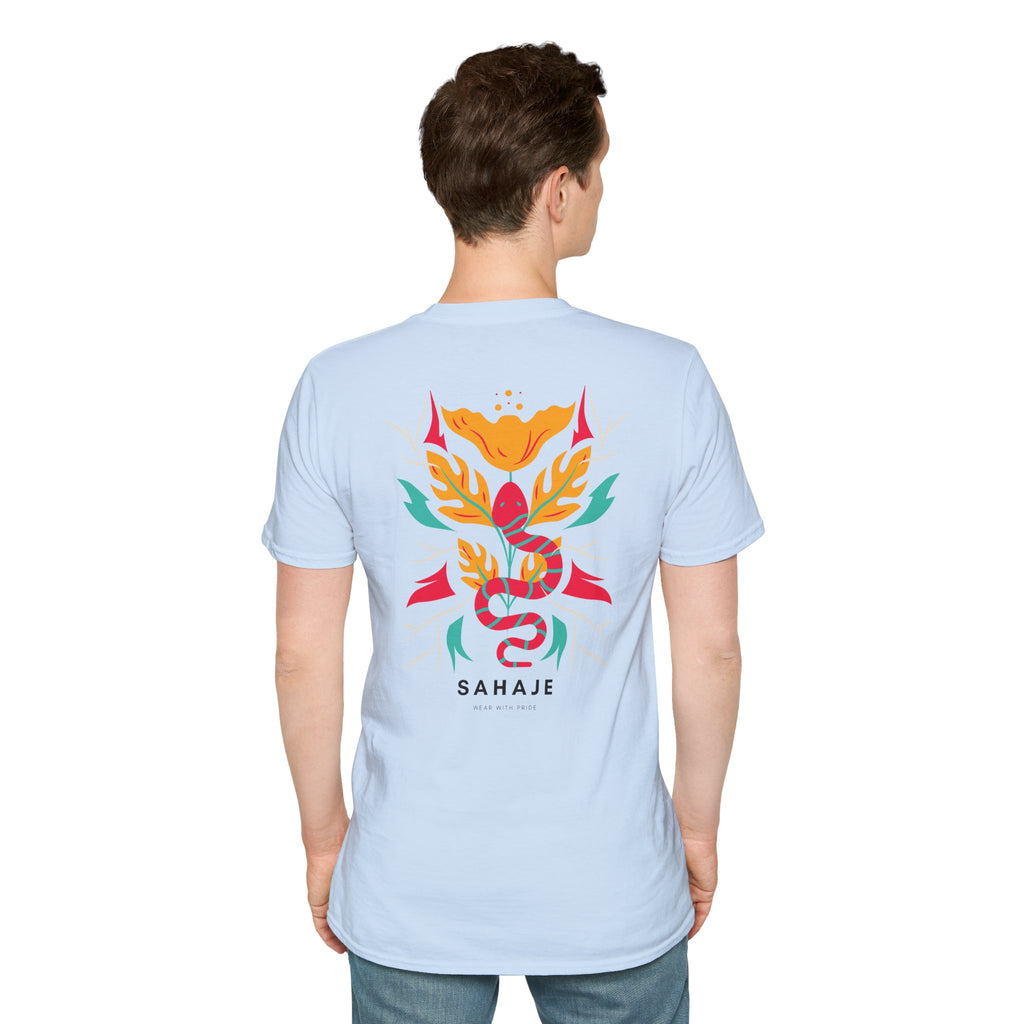 Sahaje Floral Serpent T-Shirt