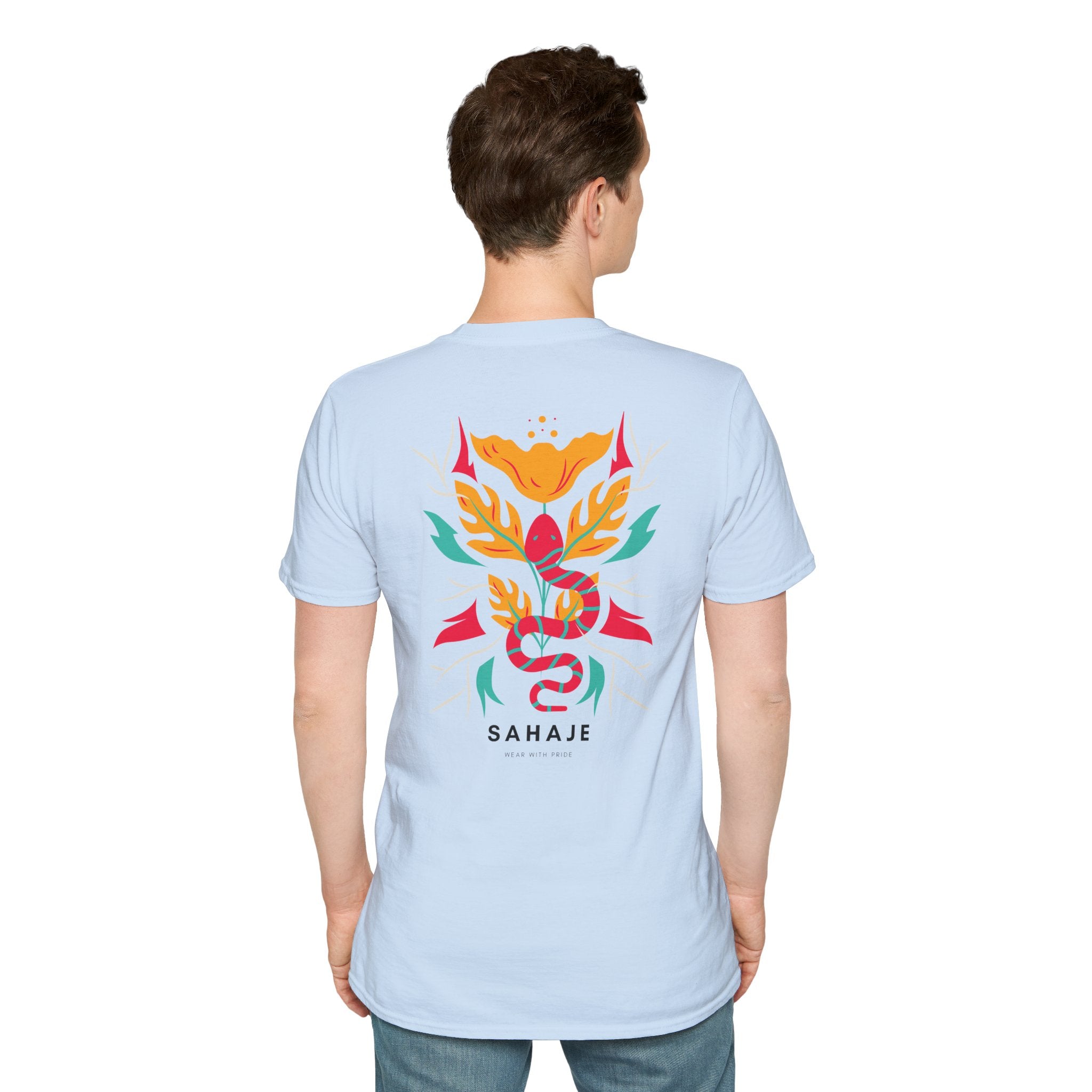Sahaje Floral Serpent T-Shirt