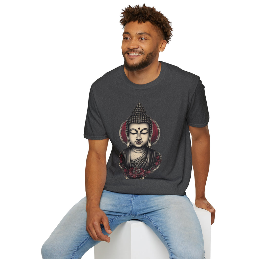 Buddha Portrait T-Shirt — Zen Meditation Graphic Tee
