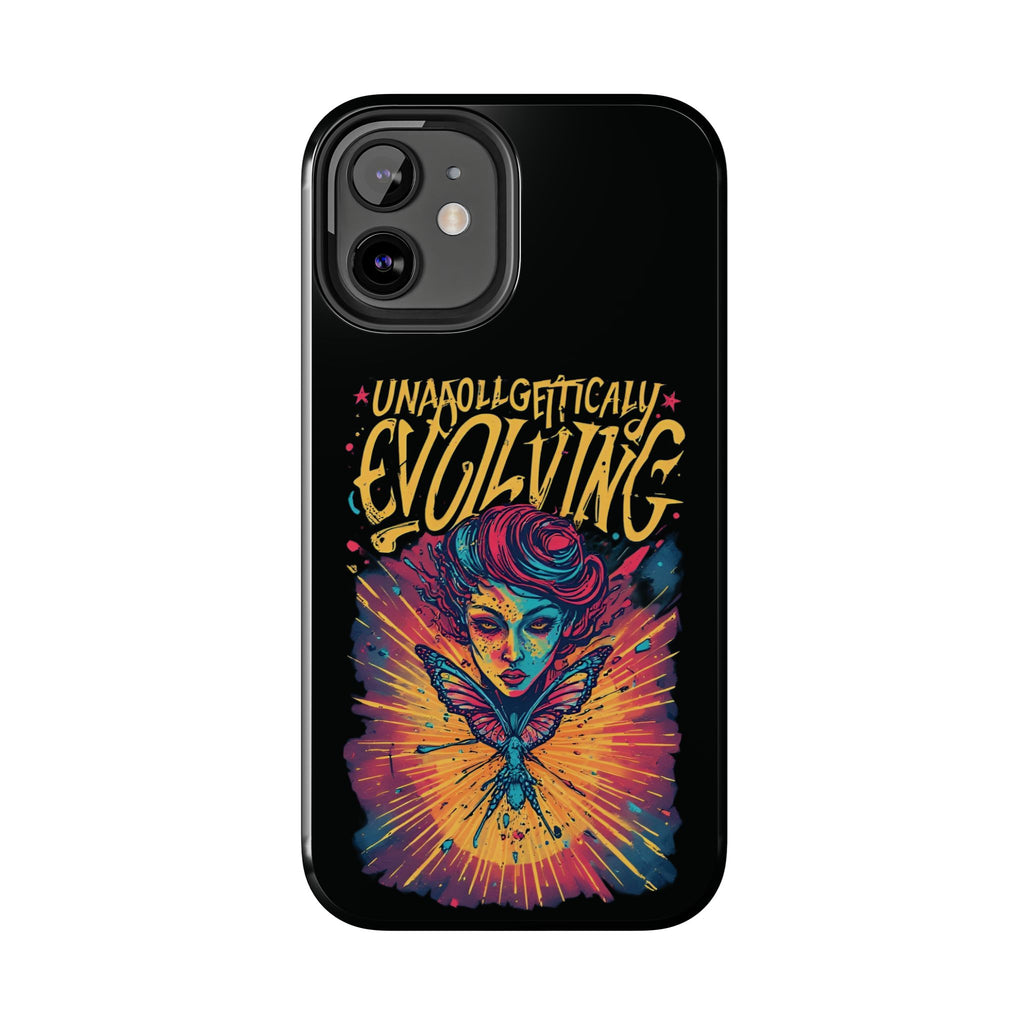 Evolving Butterfly Phone Case — "Unapologetically Evolving" Artistic Protective Case