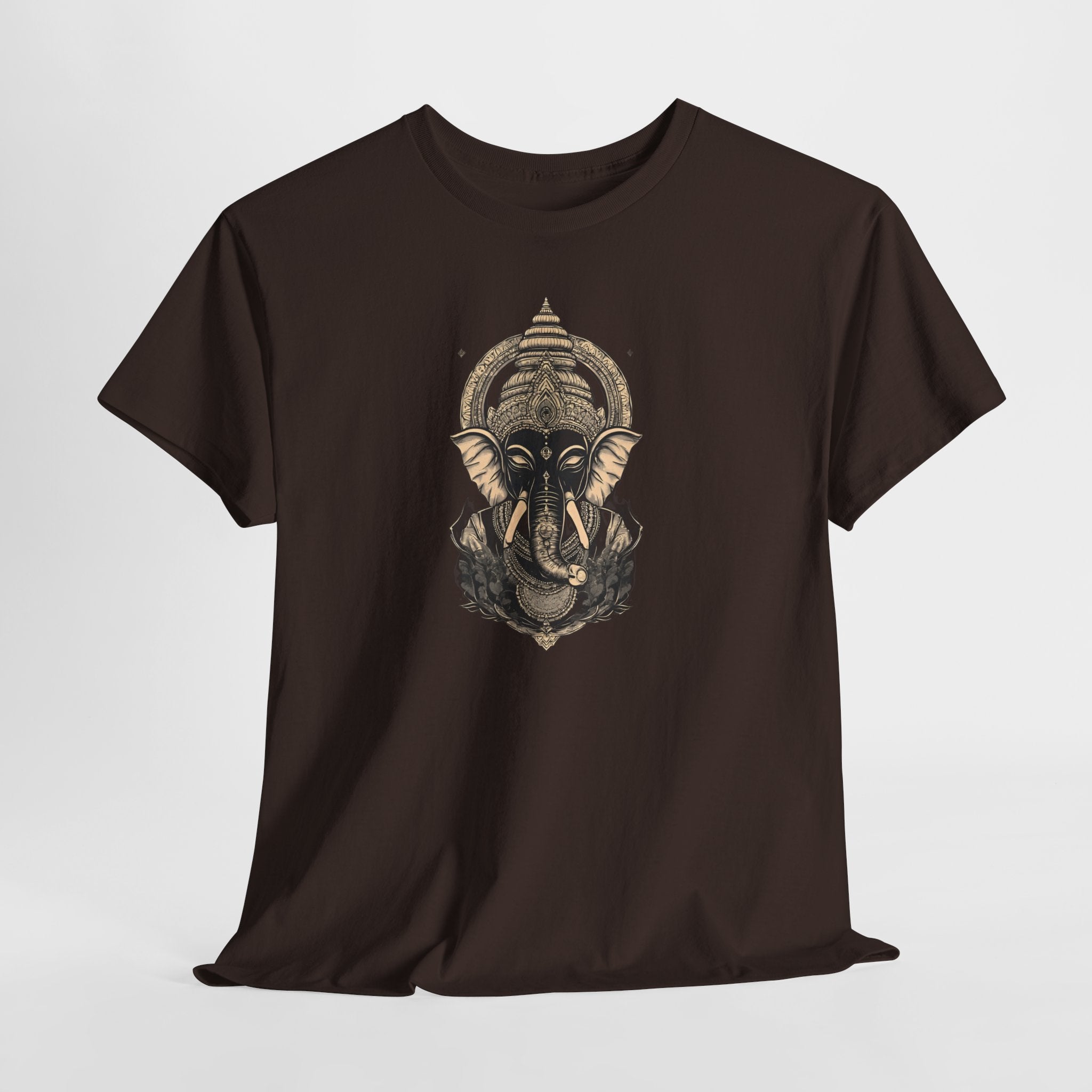 Elephant Mandala T‑Shirt — Spiritual Ganesha-Inspired Graphic Tee