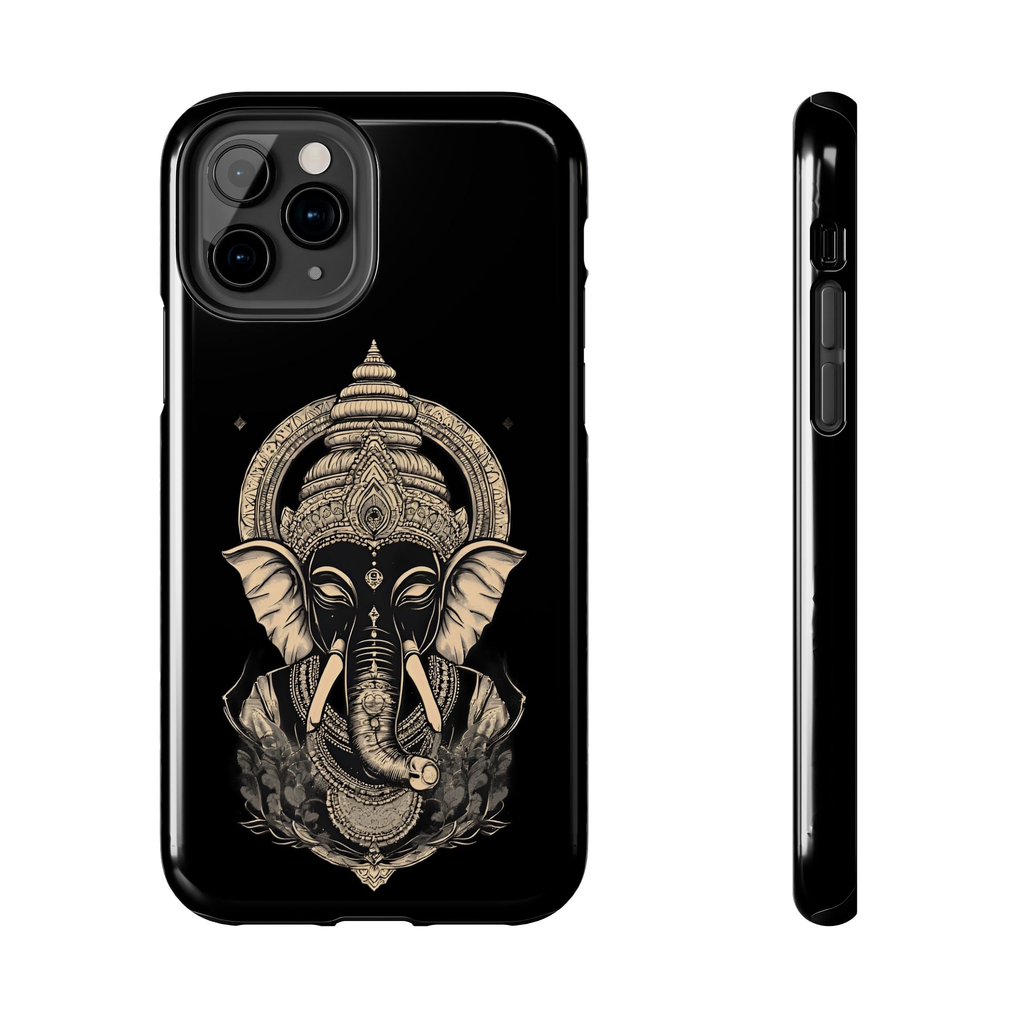 Ganesha Tough Phone Case — Protective Hindu Elephant Design