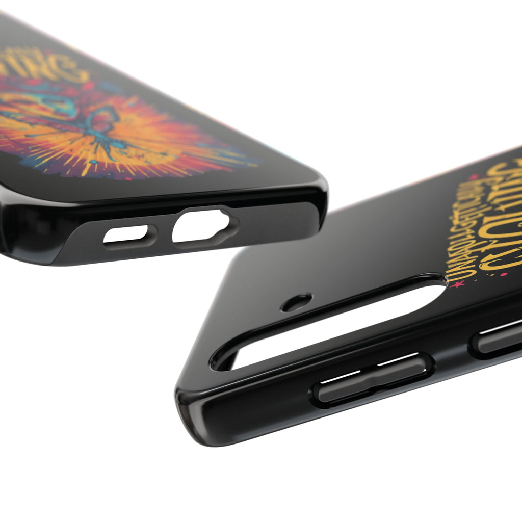Evolving Butterfly Phone Case — "Unapologetically Evolving" Artistic Protective Case