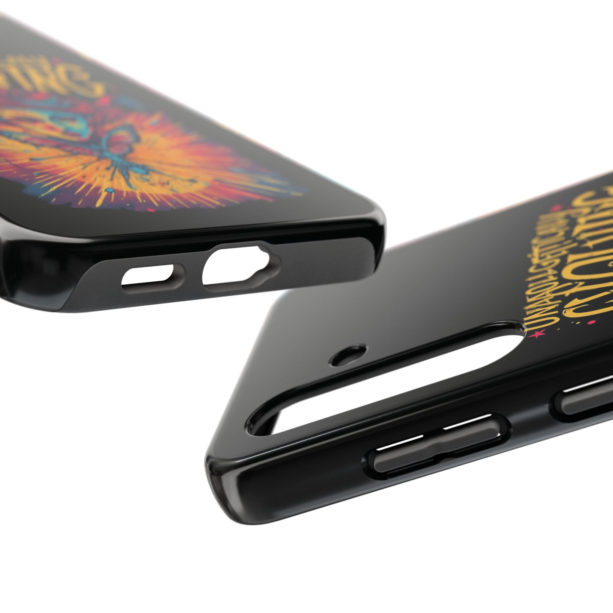 Evolving Butterfly Phone Case — "Unapologetically Evolving" Artistic Protective Case