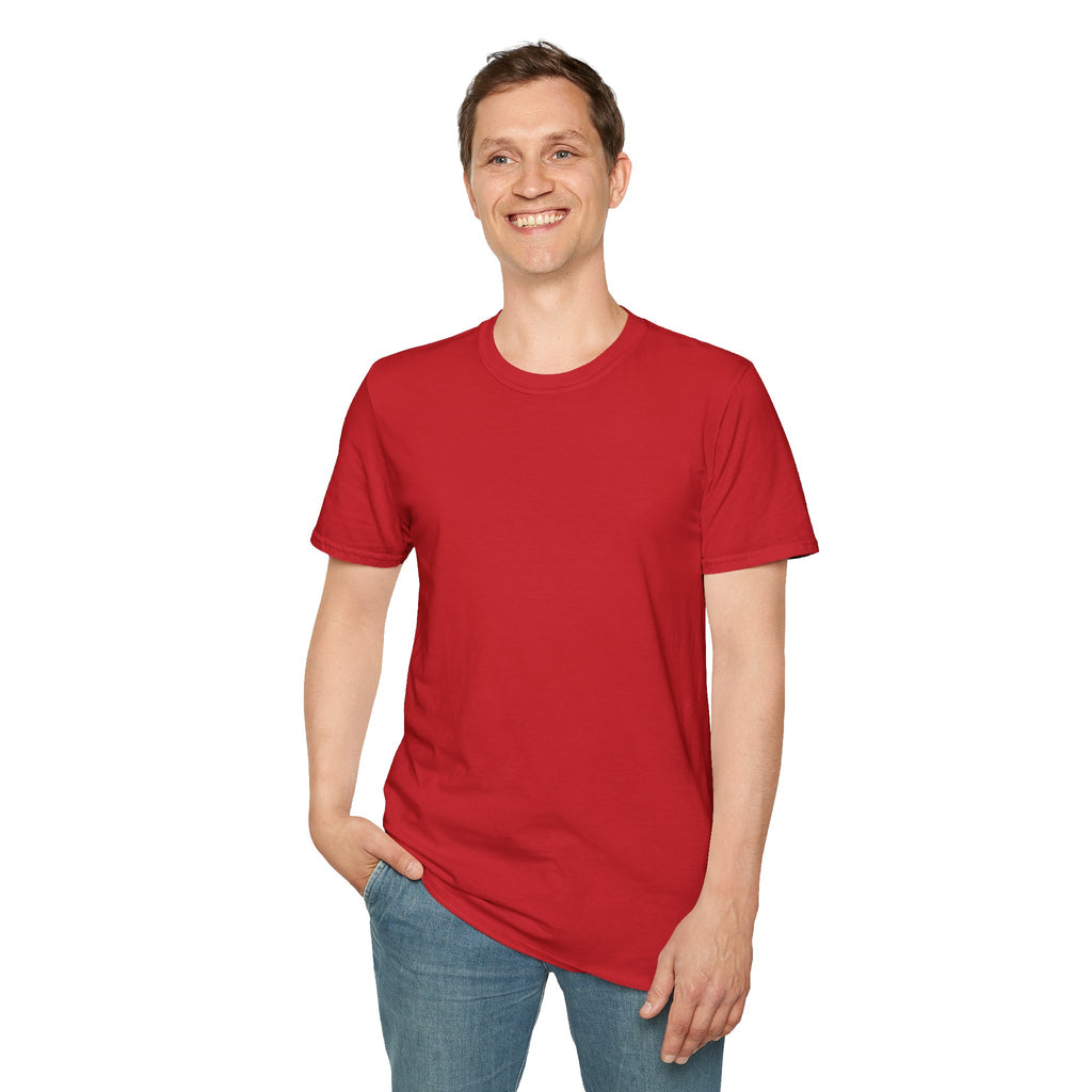 Abstract Geometric Graphic T-Shirt — 'Sahahe' Modern Art Back Print