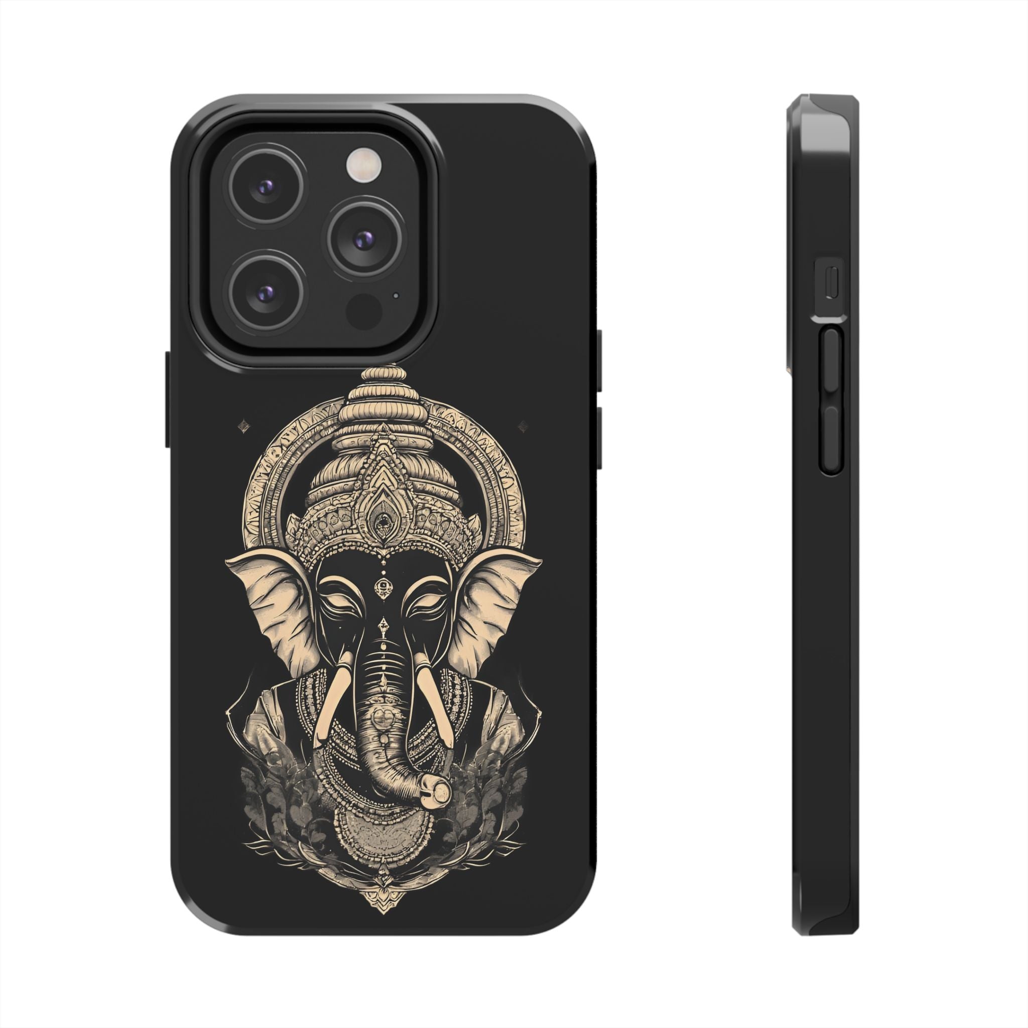 Ganesha Tough Phone Case — Protective Hindu Elephant Design
