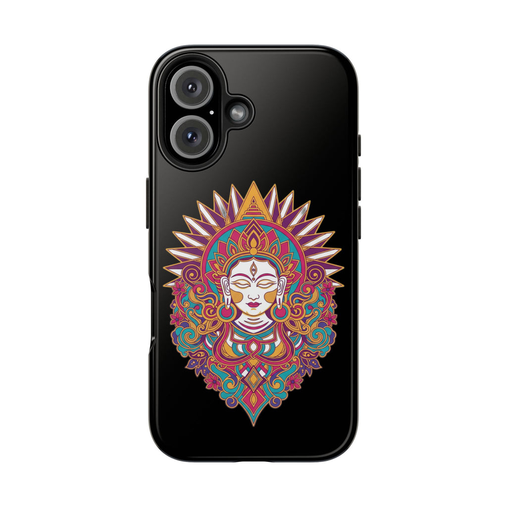 Buddha Mandala Tough Phone Case — Protective Spiritual iPhone Cover
