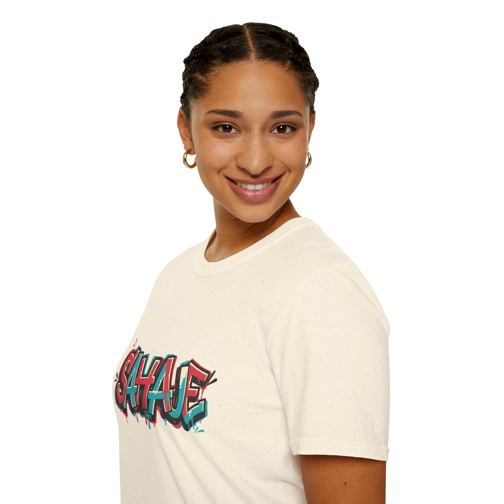 Graffiti 'SAVAGE' Tee — Urban Streetwear Graphic T-Shirt