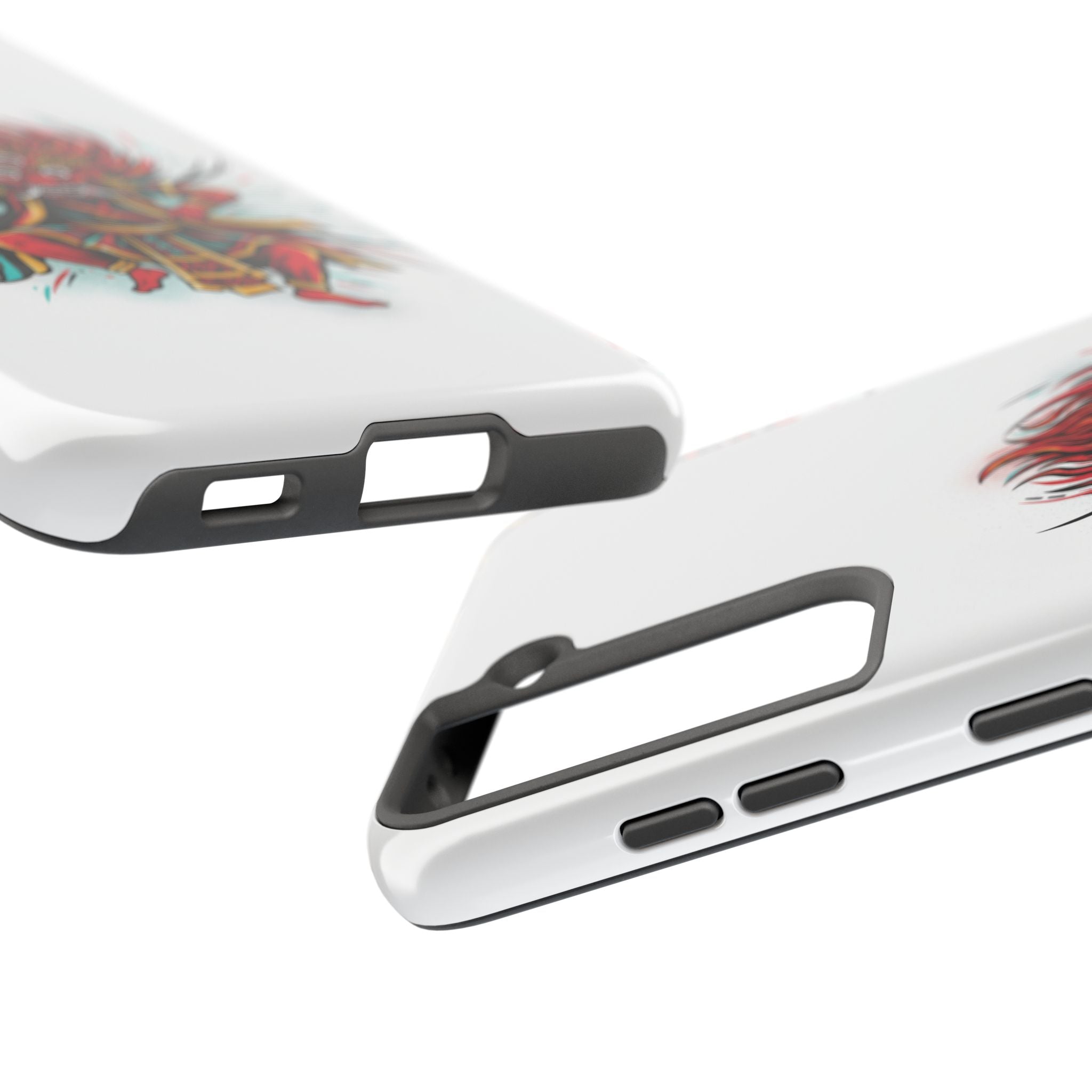 Bhairava Tough Phone Case — Bold Hindu Deity Protective Cover