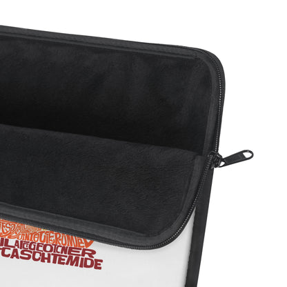 Zen Buddha Laptop Sleeve - Spiritual Tech Accessory, Meditation Gift, Eco-Friendly Sleeve for Students and Professionals