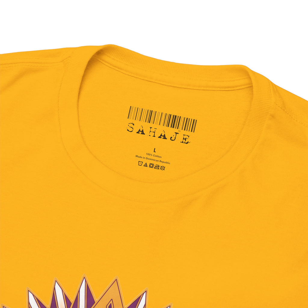 Spiritual Goddess Sun Mandala Tee — Colorful Boho Yoga T‑Shirt