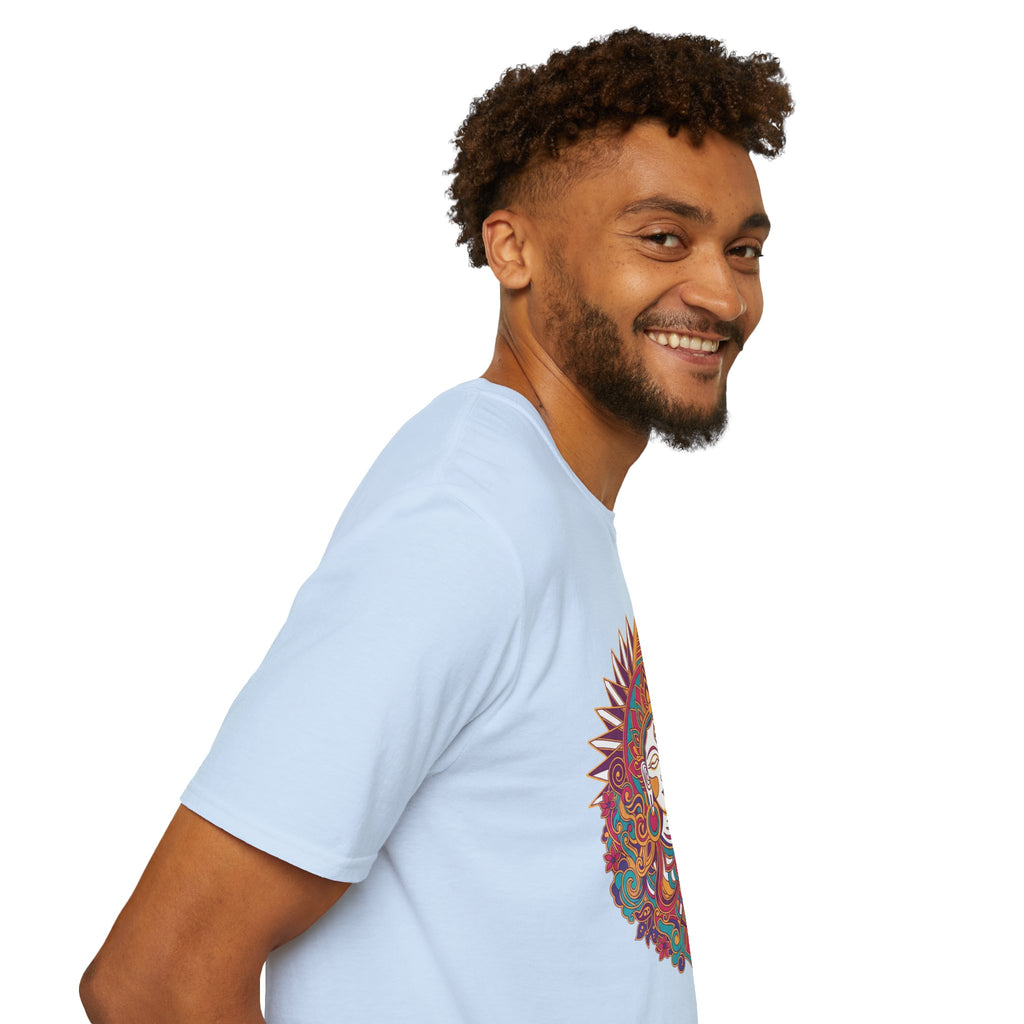 Mandala Goddess T-Shirt — Colorful Floral Spiritual Tee