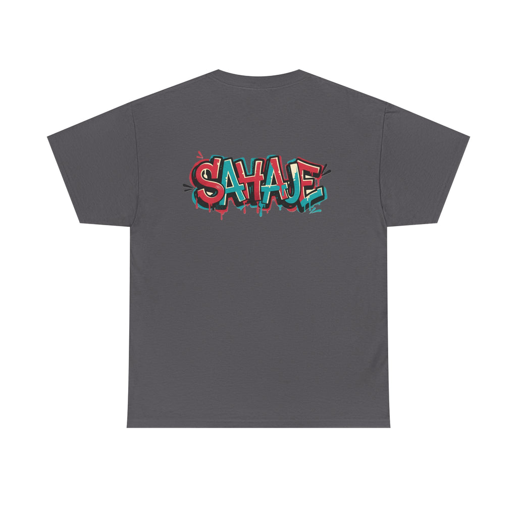 Graffiti "SAVAJE" Tee - Urban Streetwear Graphic T-Shirt