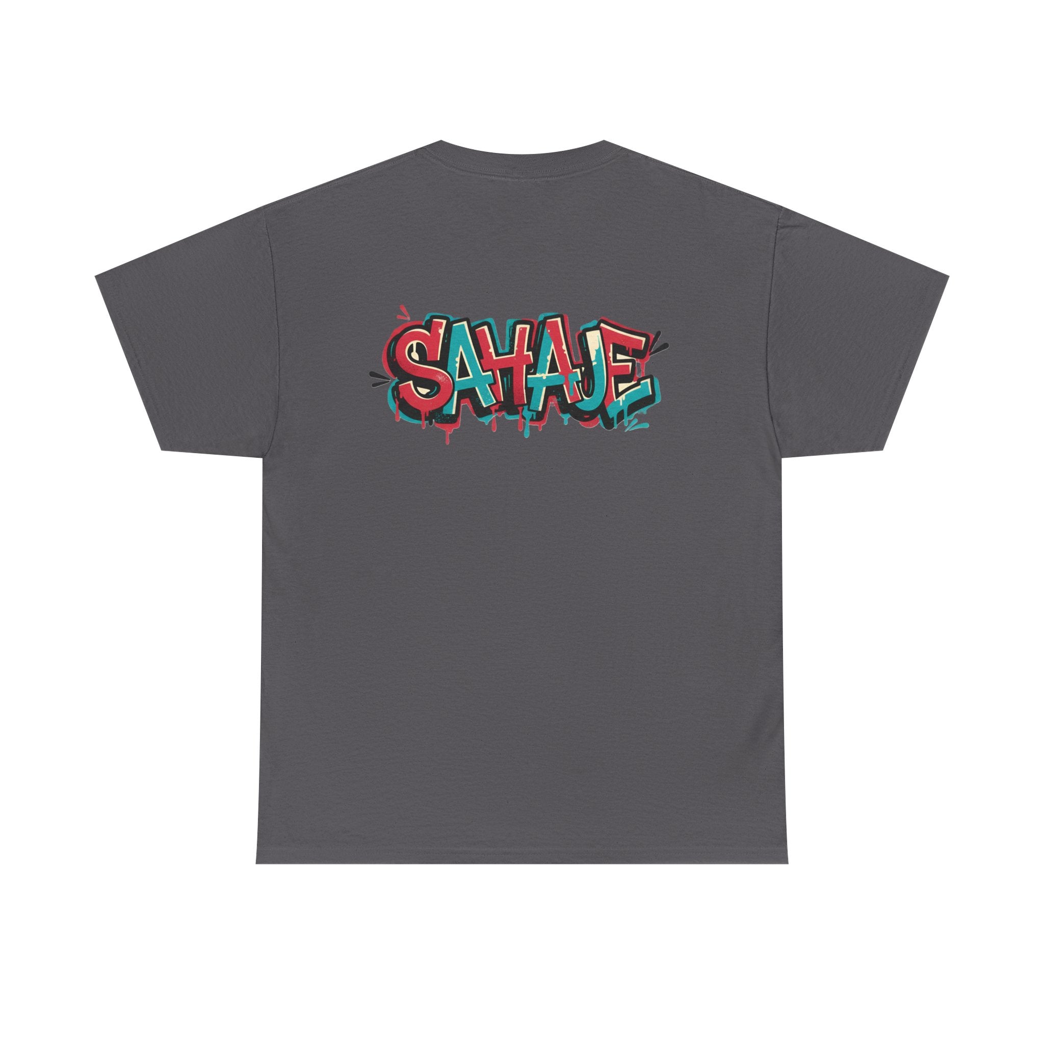 Graffiti "SAVAJE" Tee - Urban Streetwear Graphic T-Shirt