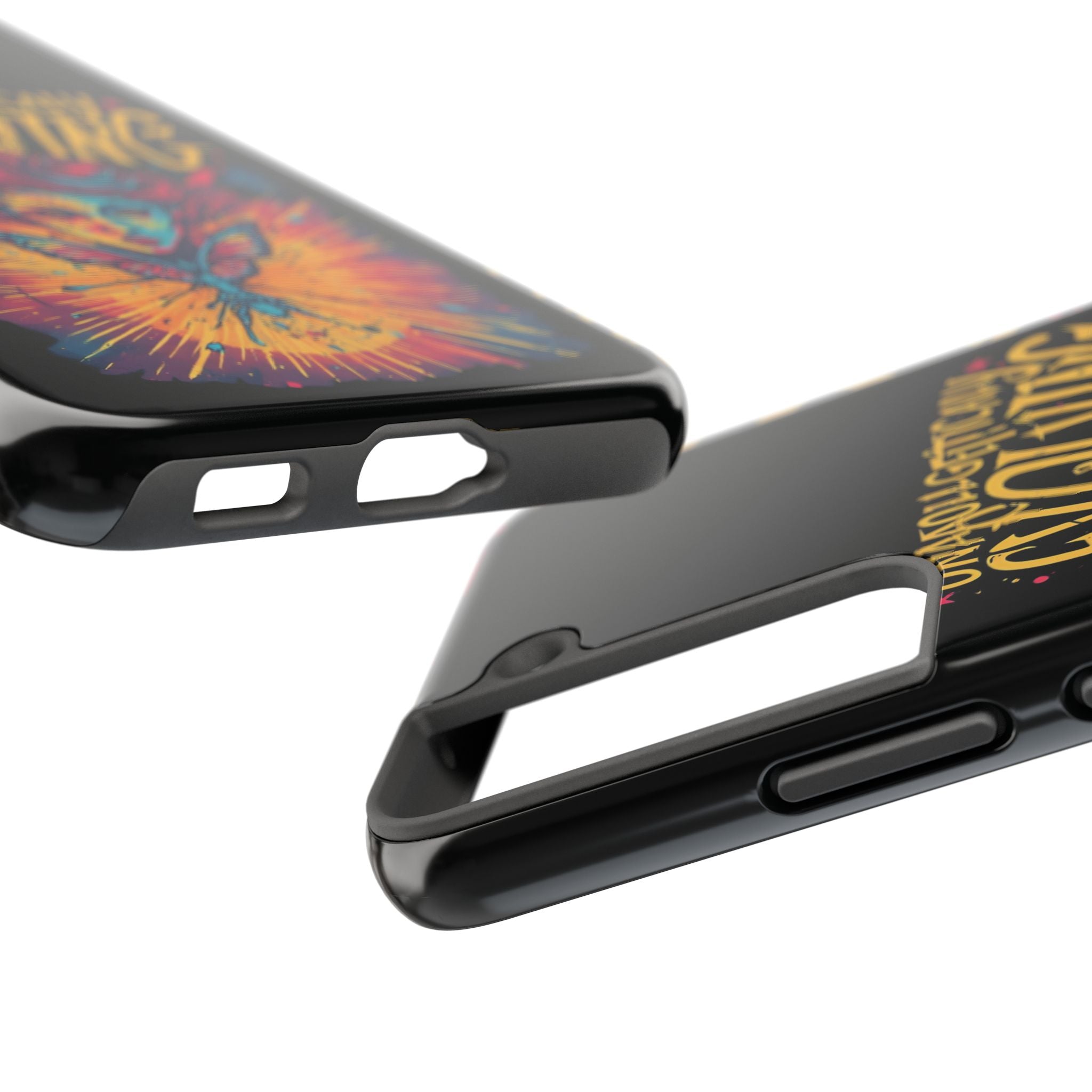 Evolving Butterfly Phone Case — "Unapologetically Evolving" Artistic Protective Case