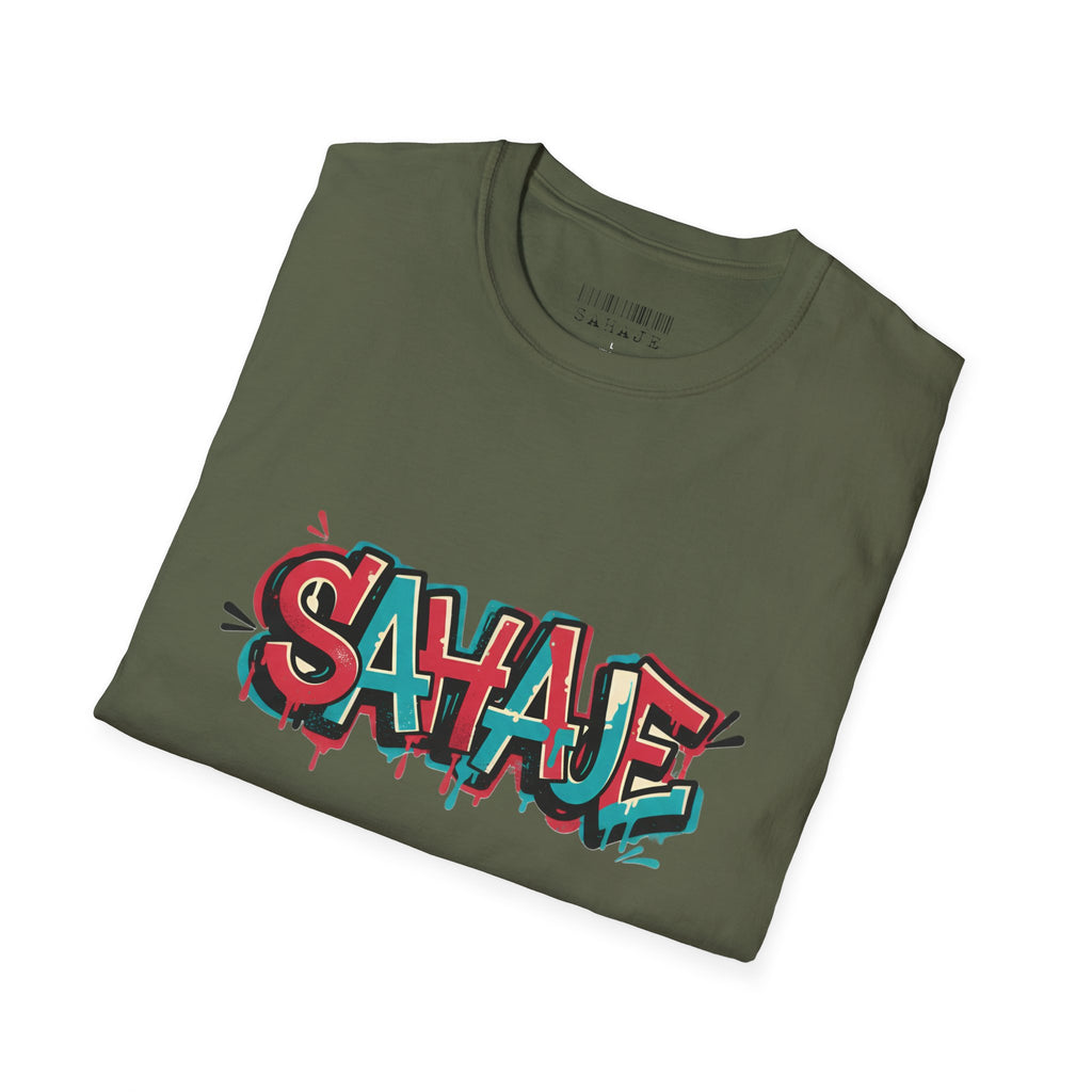 Graffiti 'SAVAGE' Tee — Urban Streetwear Graphic T-Shirt