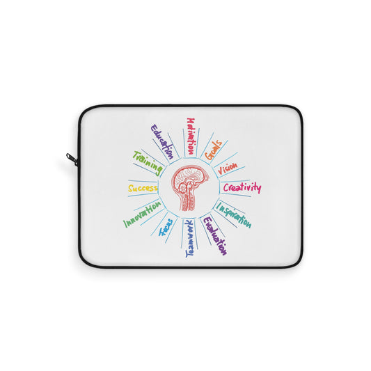 Creative Mind Laptop Sleeve - Perfect for Students, Artists, and Innovators, Gift for Graduations, Birthdays, Work
