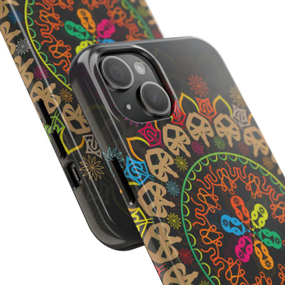 Colorful Mandala Tough Phone Cases - Vibrant Protection for Your Device, Gift for Art Lovers, Boho Style, Unique Phone Accessories