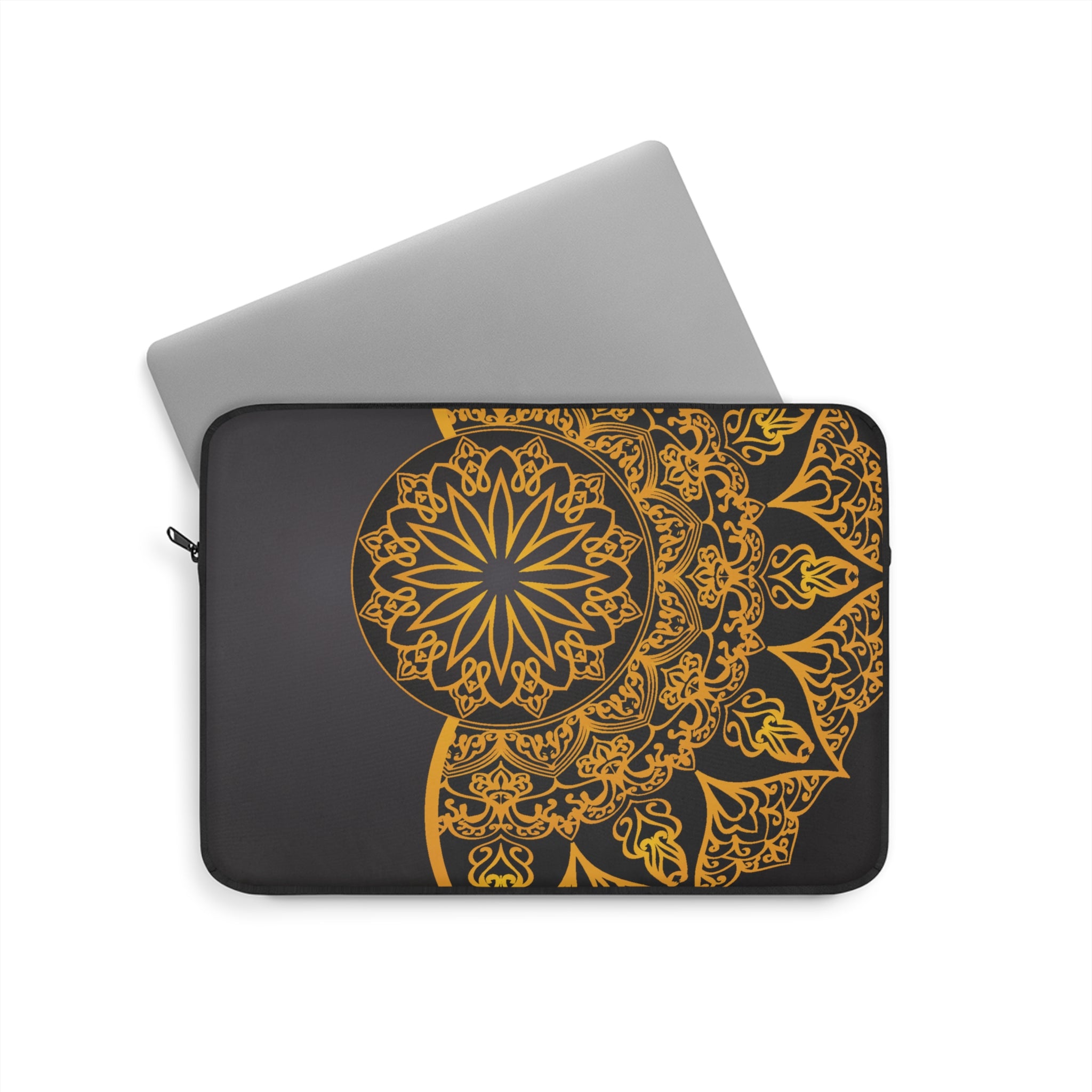 Bohemian Mandala Laptop Sleeve, Stylish Computer Case, Unique Tech Accessory, Gift for Students, Work from Home Essential
